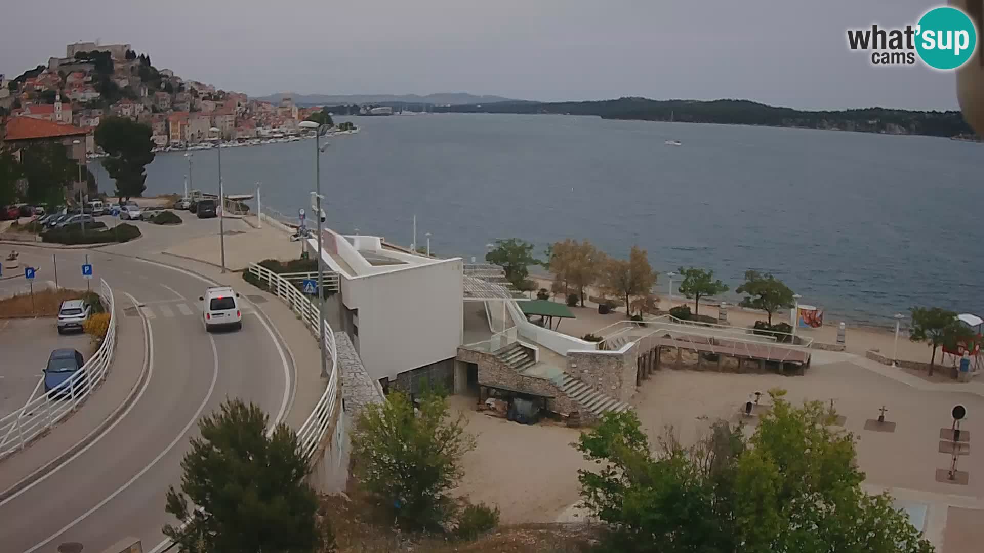 Web kamera Šibenik plaža Banj