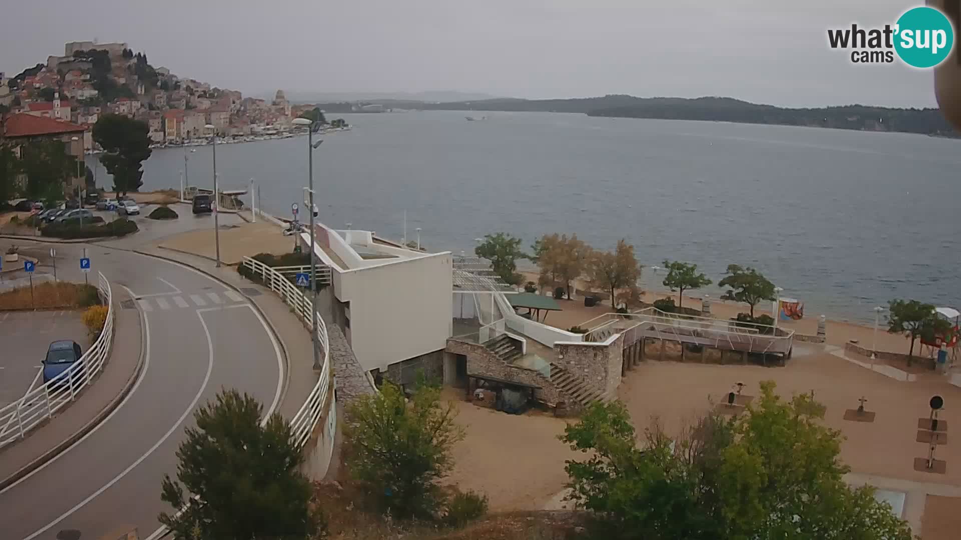 Livecam Sibenico spiaggia Banj