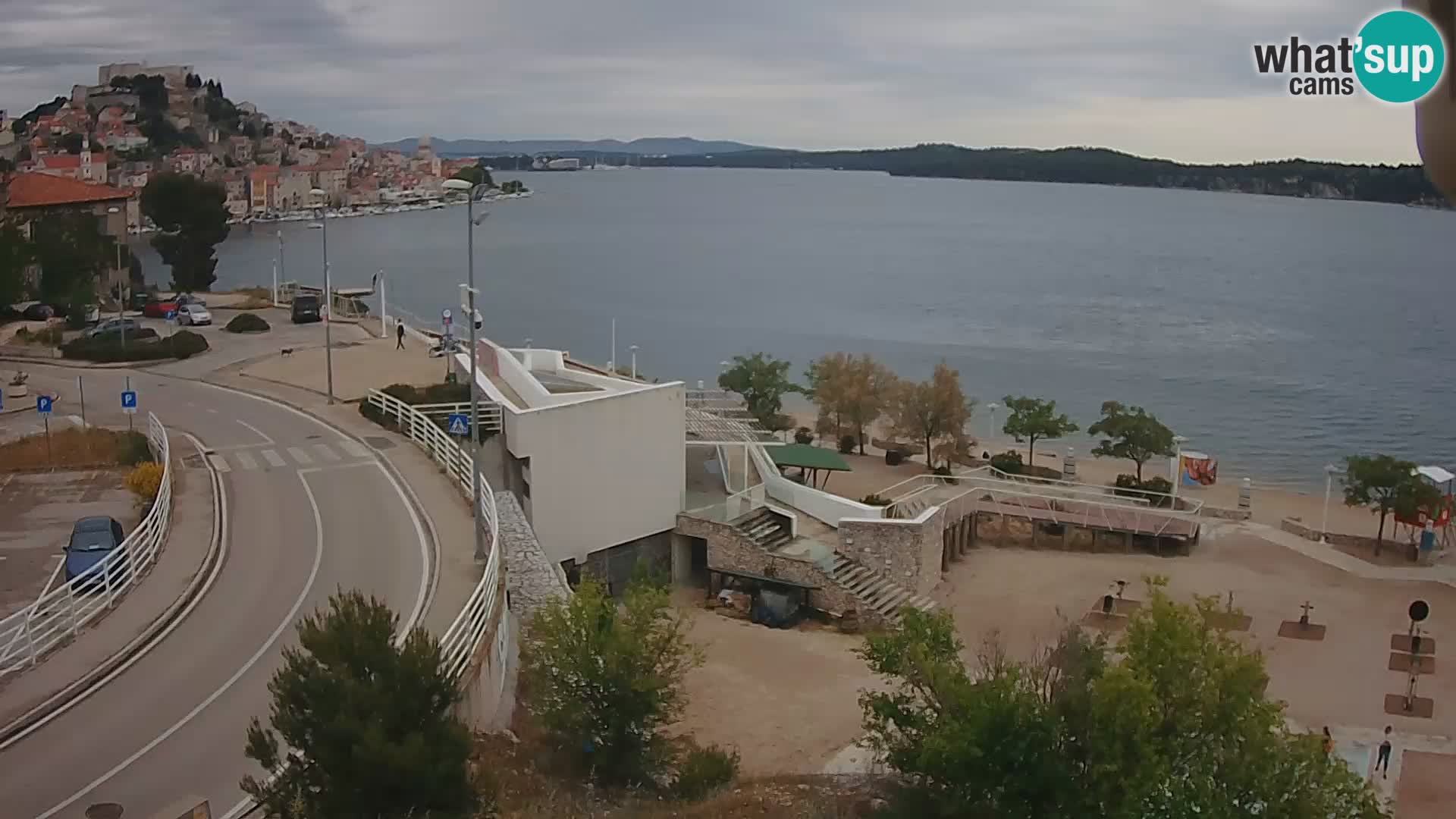 Webcam Šibenik Strand Banj