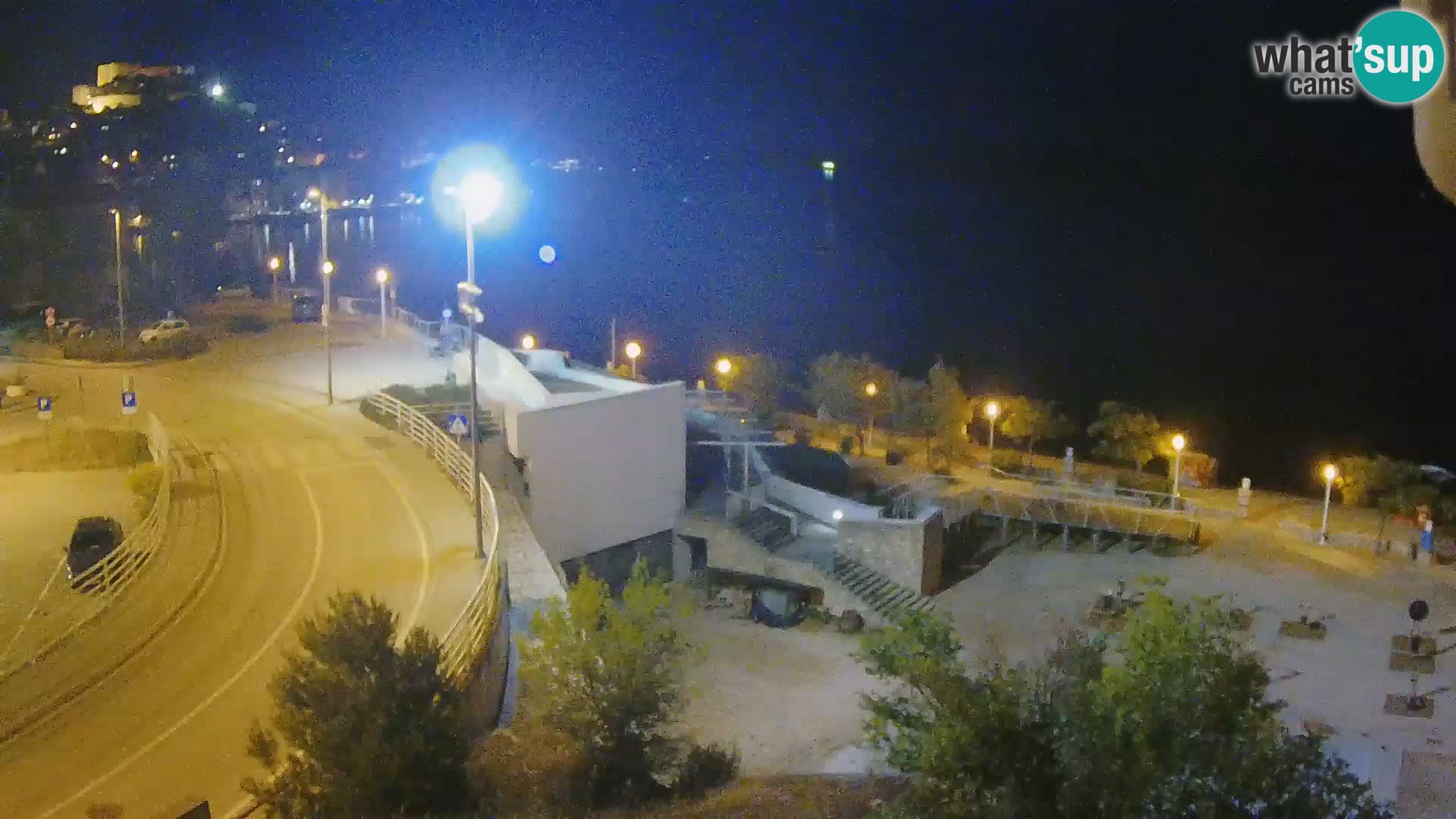 Web kamera Šibenik plaža Banj