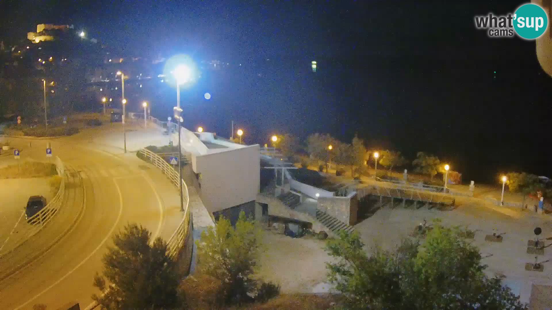 Web kamera Šibenik plaža Banj