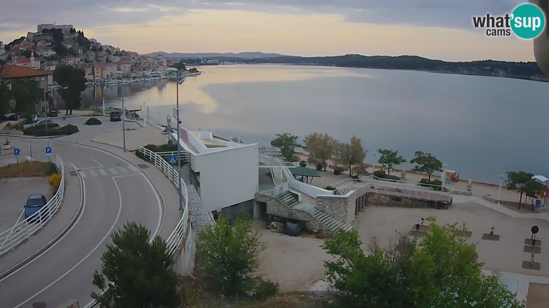 Livecam Sibenico spiaggia Banj