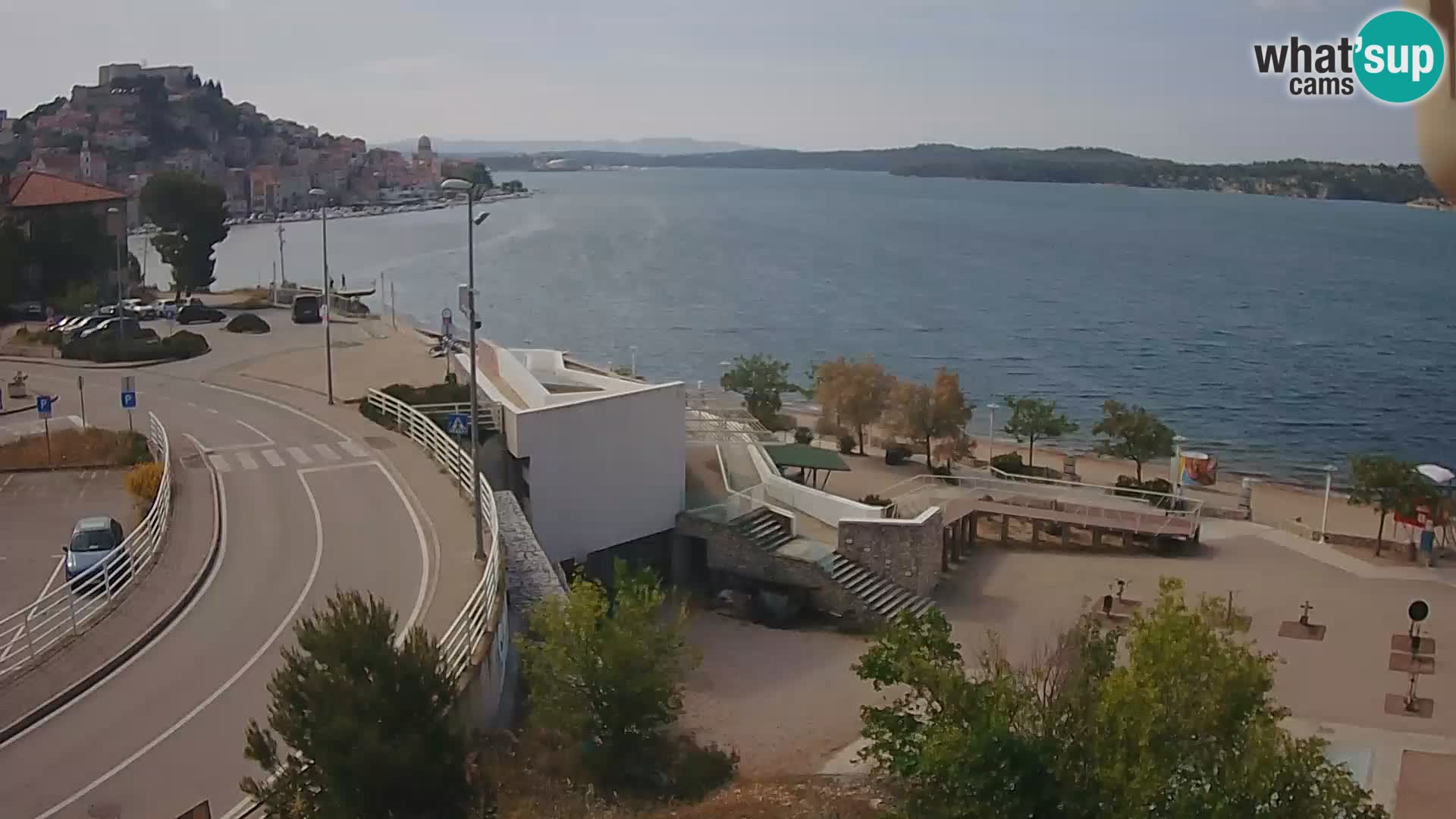 Šibenik webcam Beach Banj