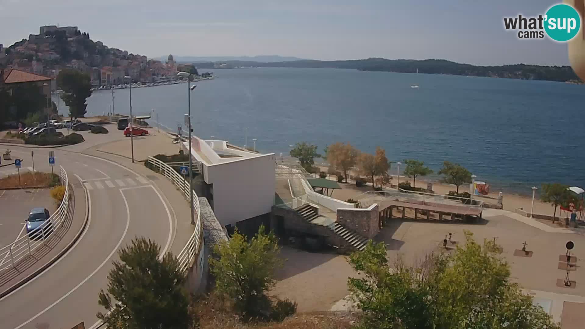 Kamera v živo Šibenik plaža Banj