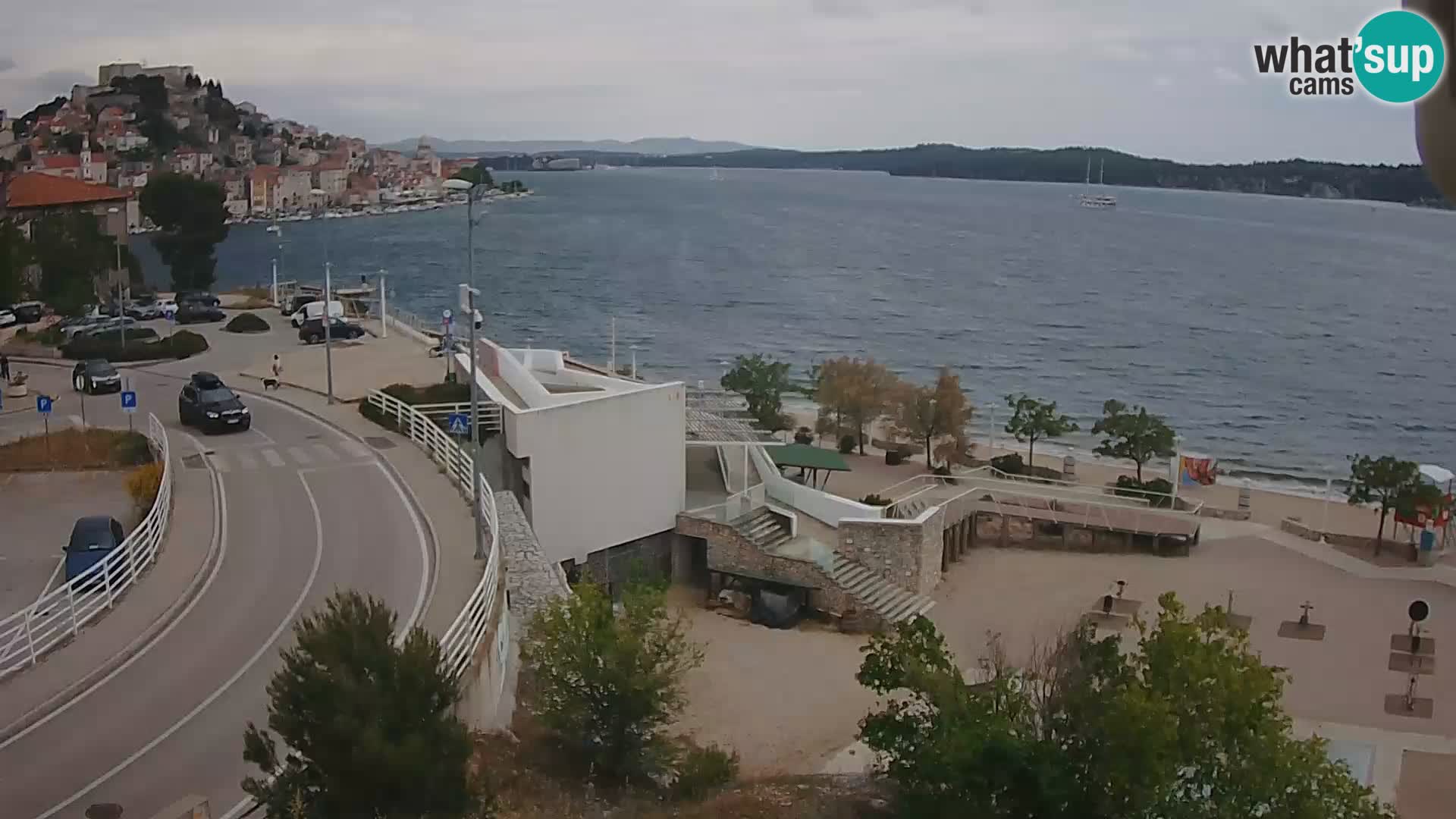Webcam Šibenik Strand Banj