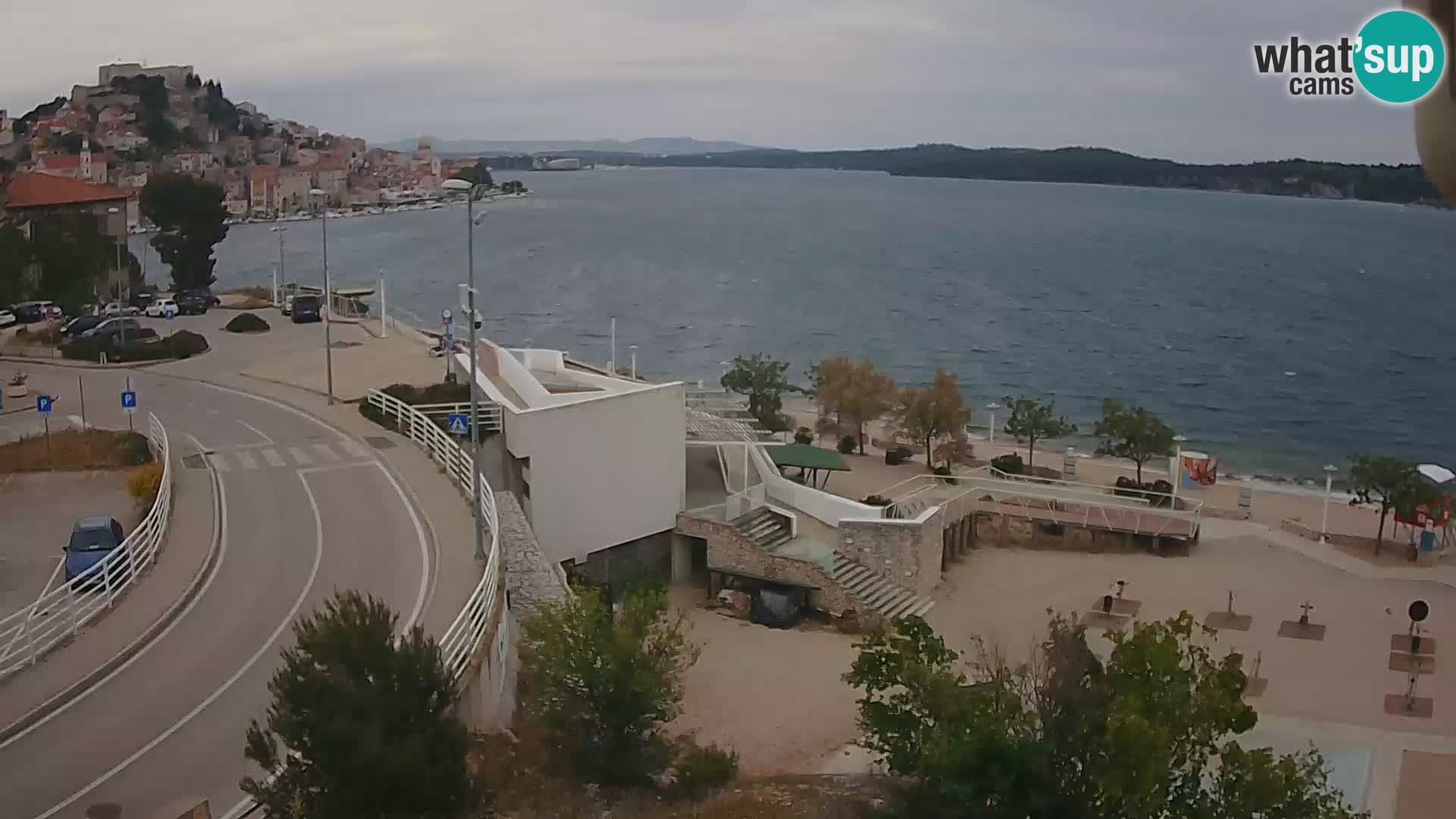 Live Cam Šibenik plage Banj