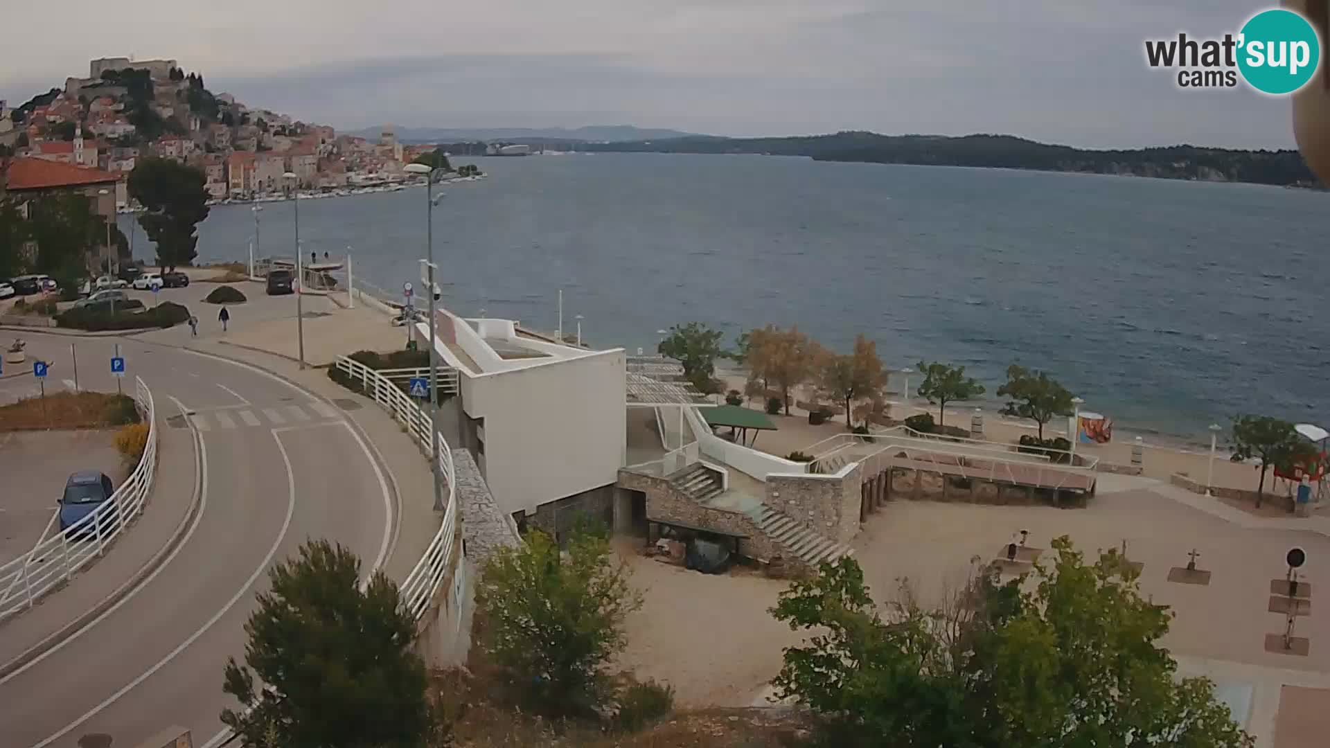 Webcam Šibenik Strand Banj