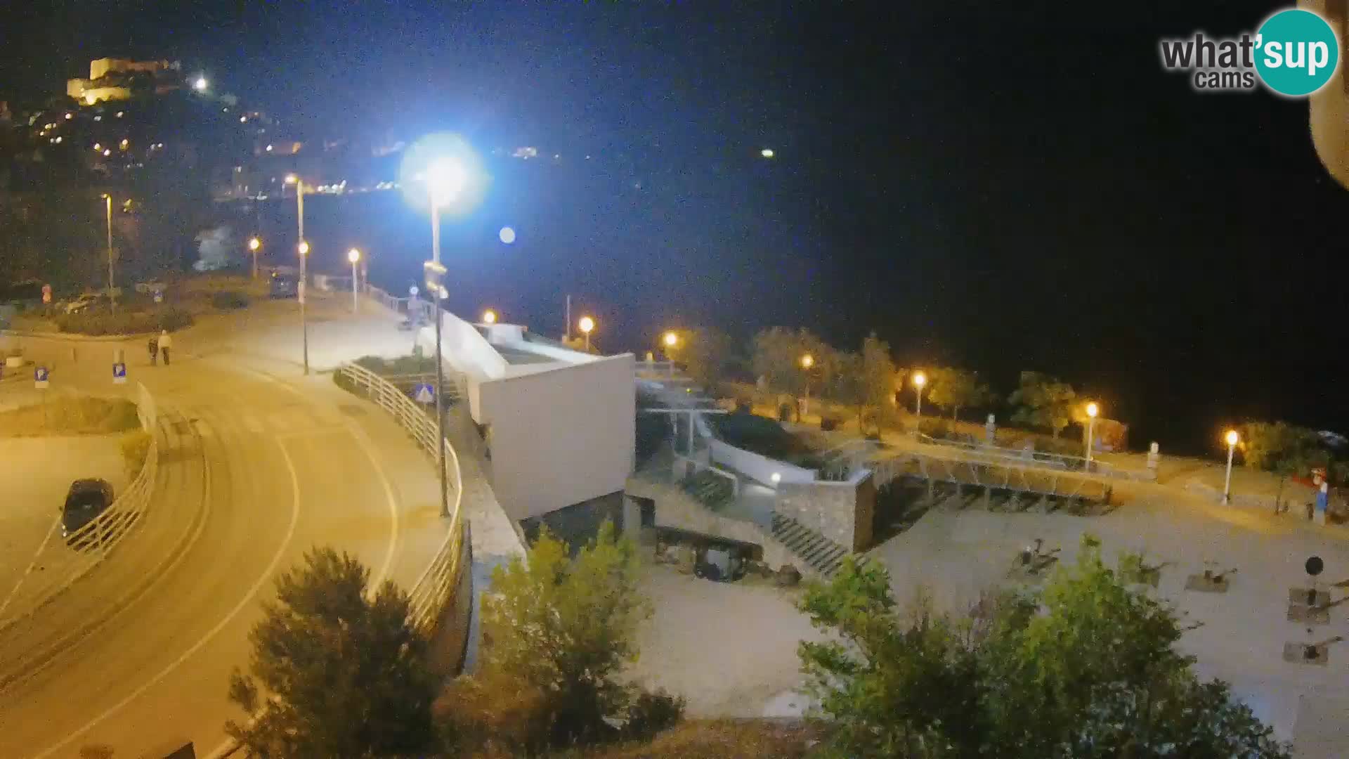 Livecam Sibenico spiaggia Banj