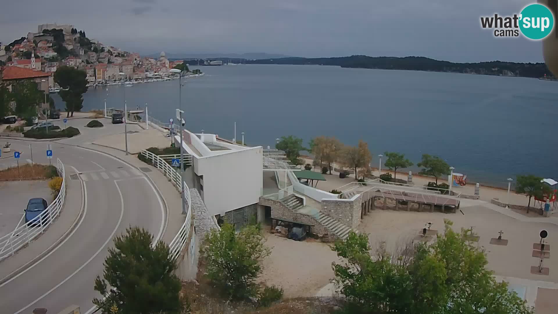 Livecam Sibenico spiaggia Banj