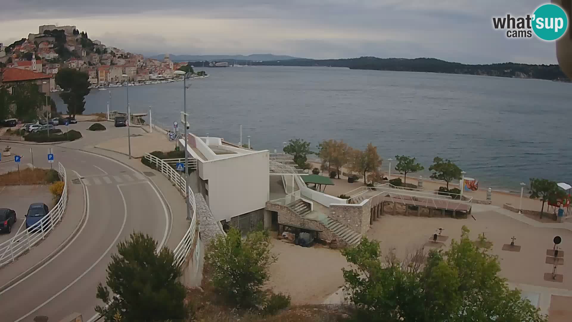 Web kamera Šibenik plaža Banj