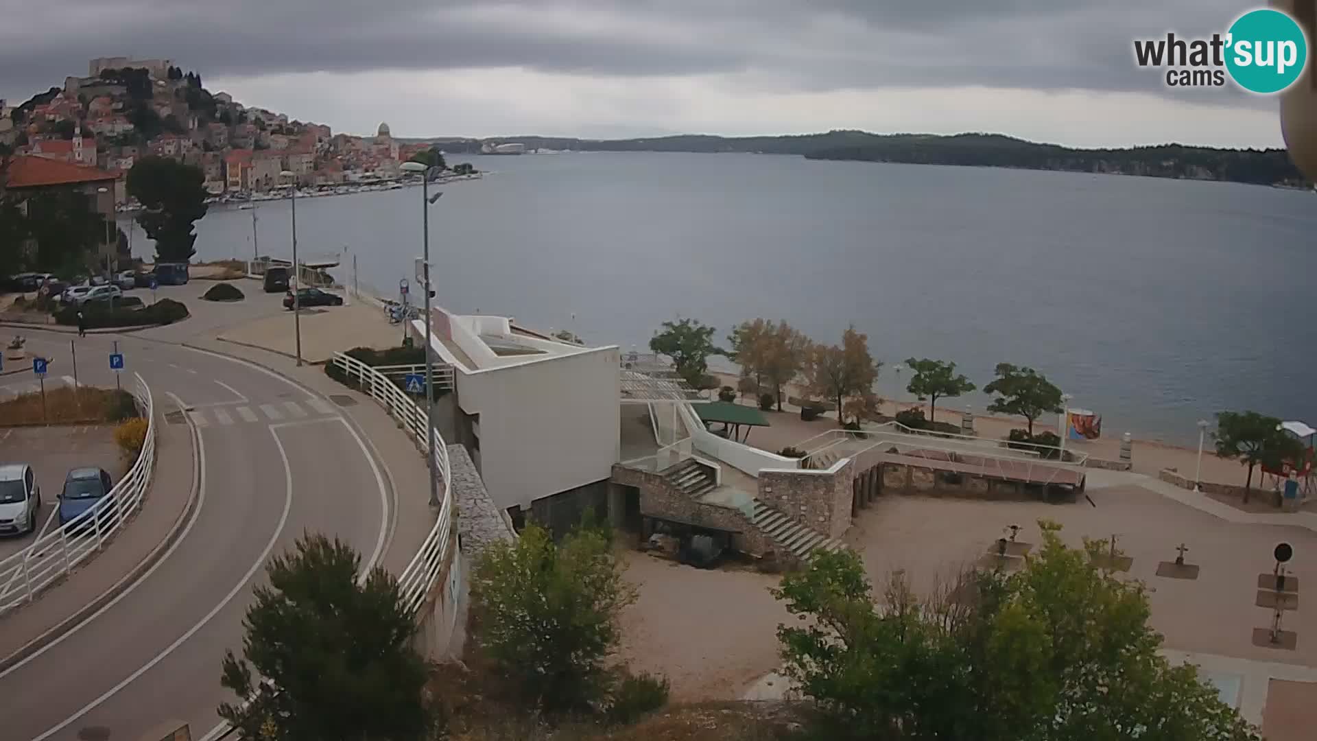 Šibenik webcam Beach Banj