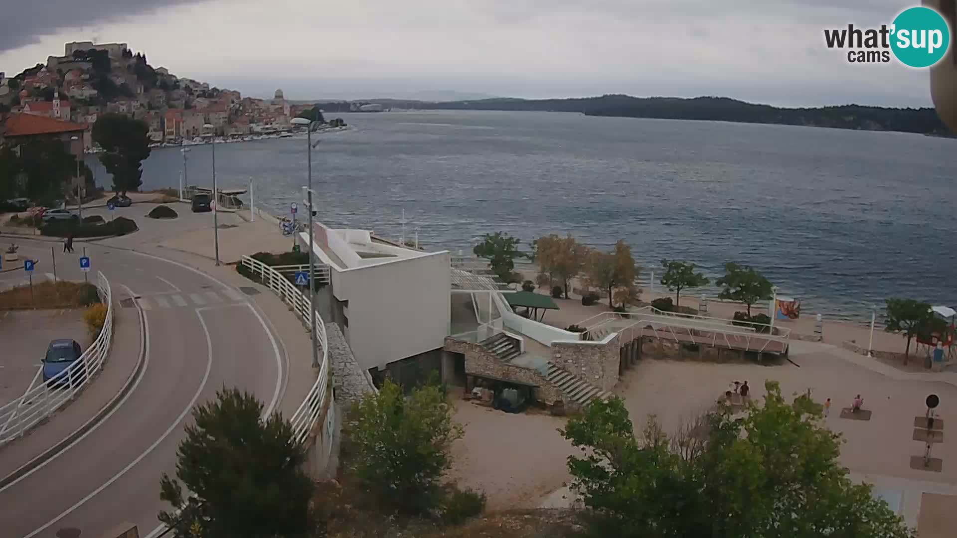 Live Cam Šibenik plage Banj