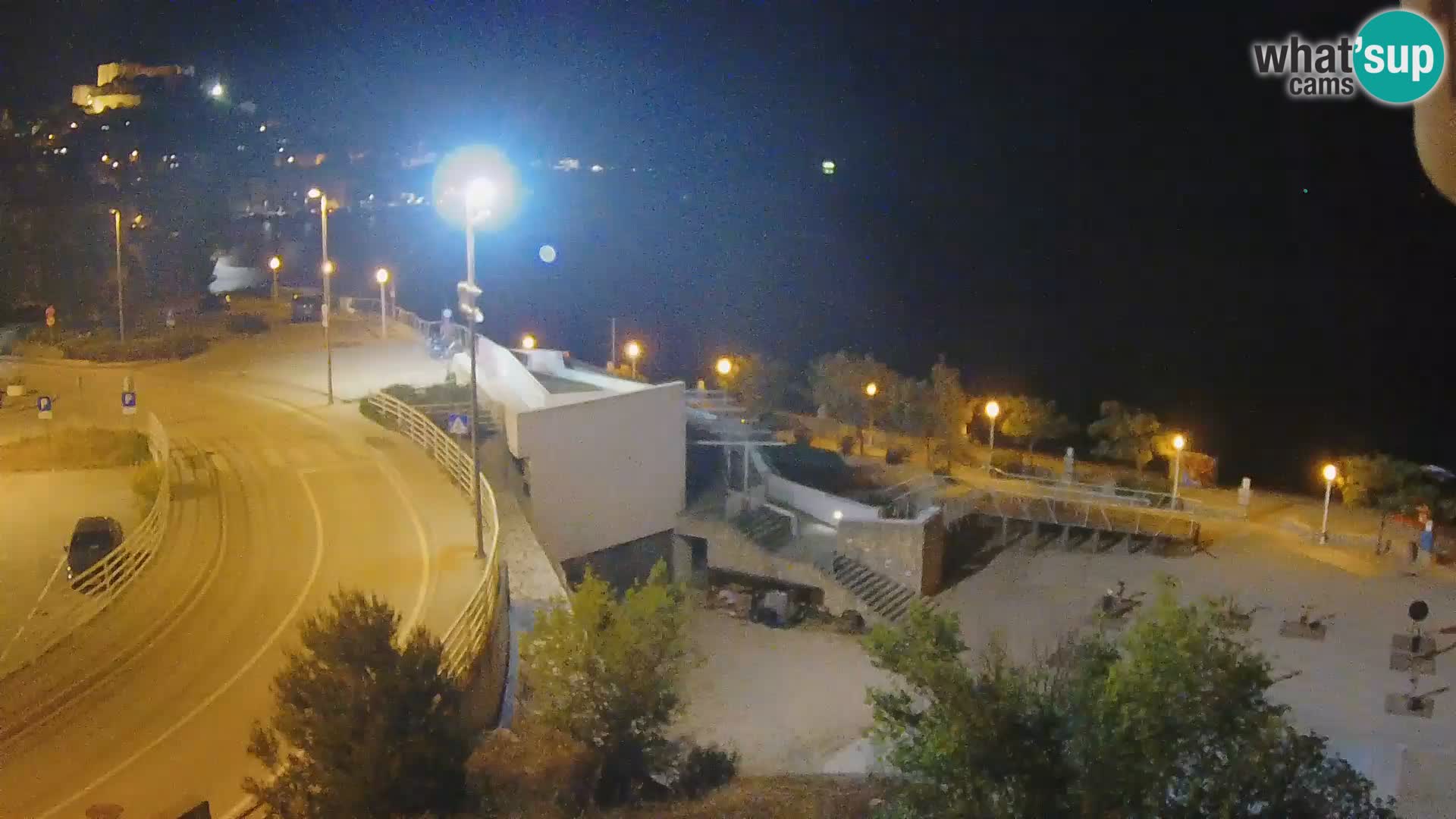 Livecam Sibenico spiaggia Banj