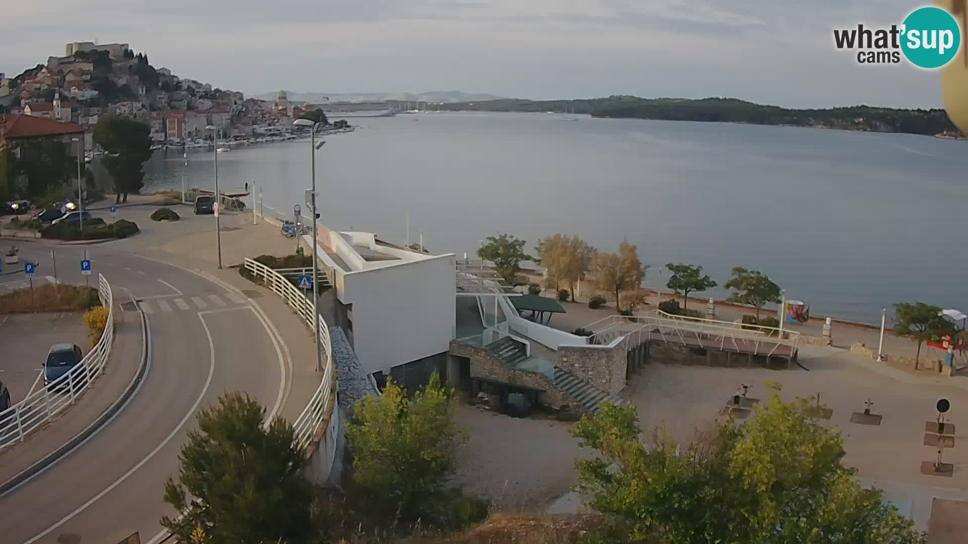 Web kamera Šibenik plaža Banj