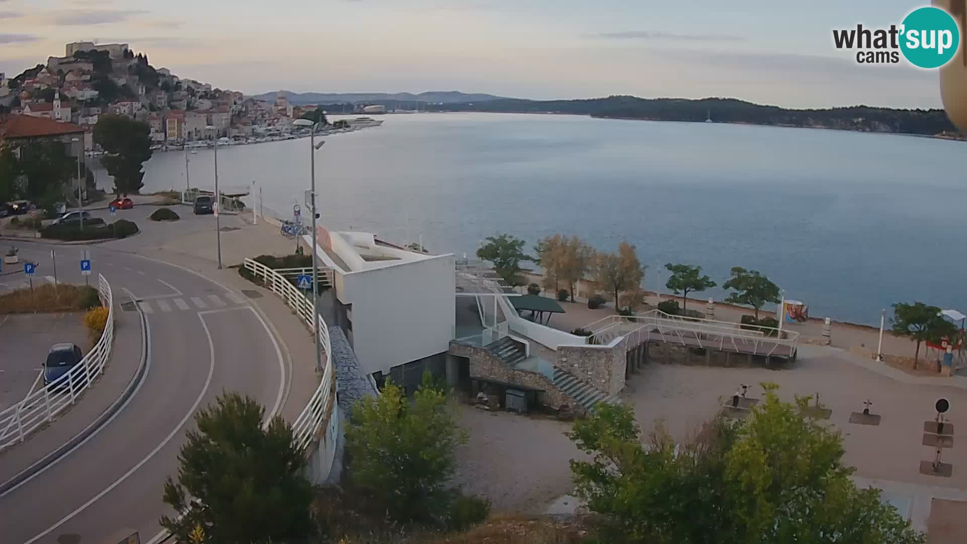 Šibenik webcam Beach Banj