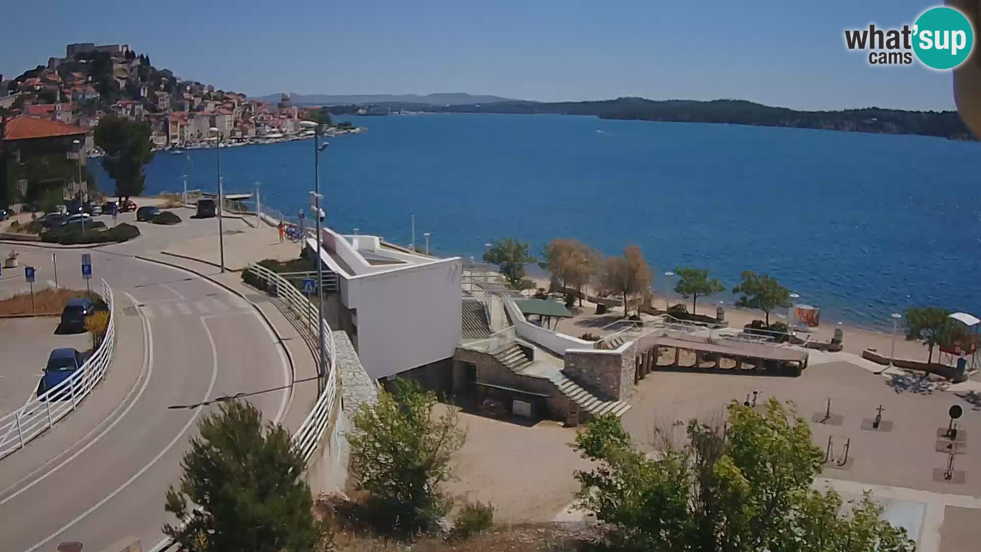 Webcam Šibenik Strand Banj