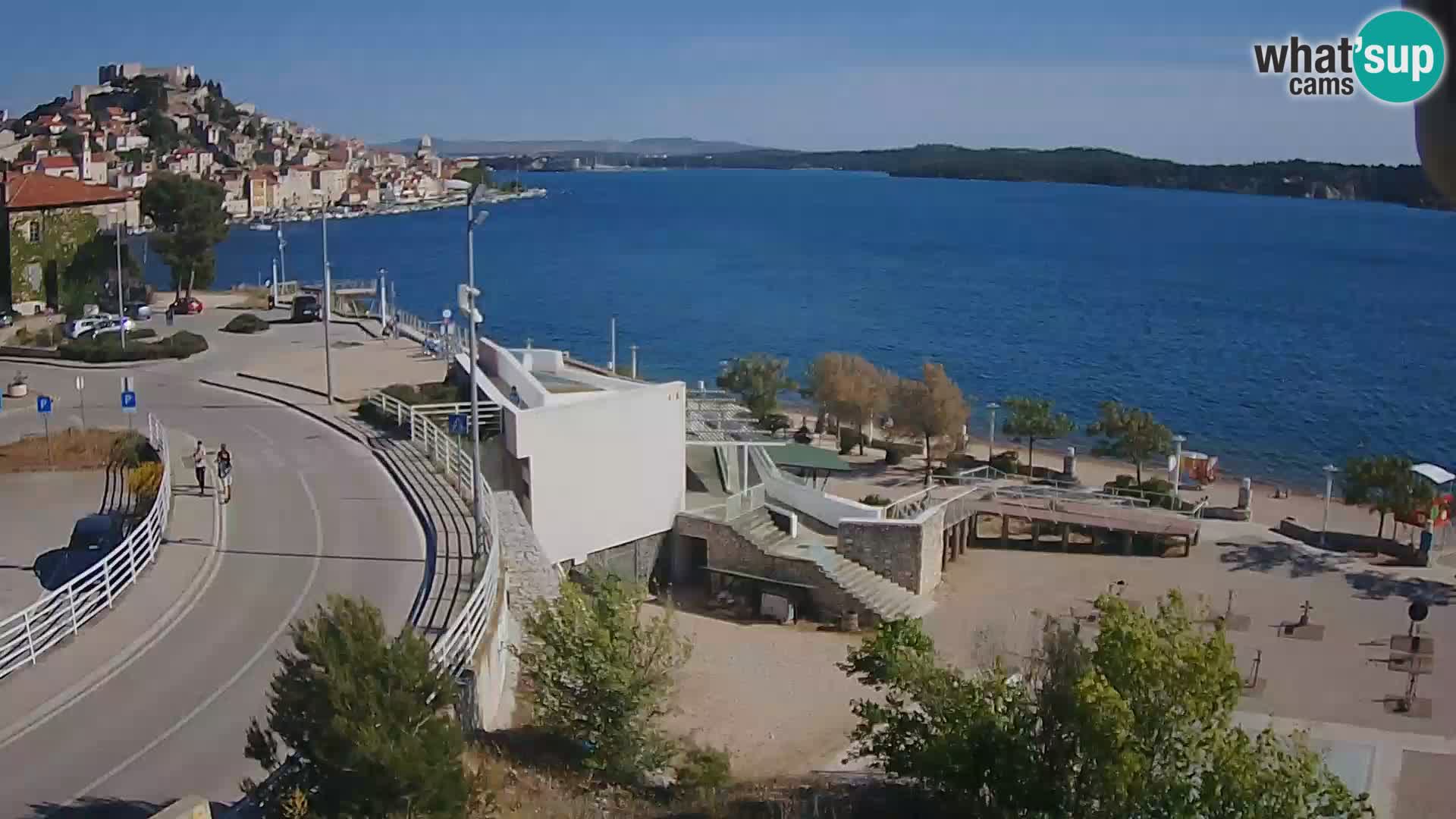 Webcam Šibenik Strand Banj