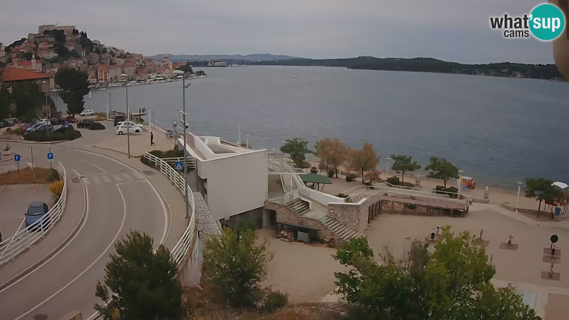 Live Cam Šibenik plage Banj