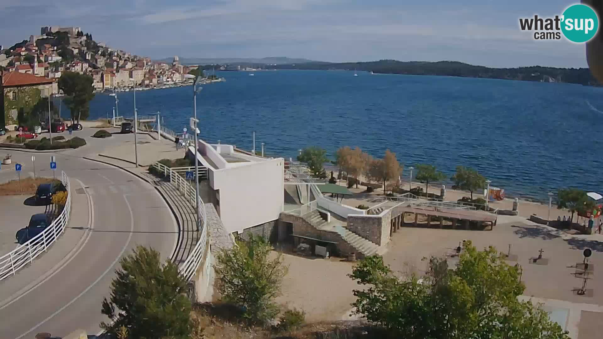 Web kamera Šibenik plaža Banj