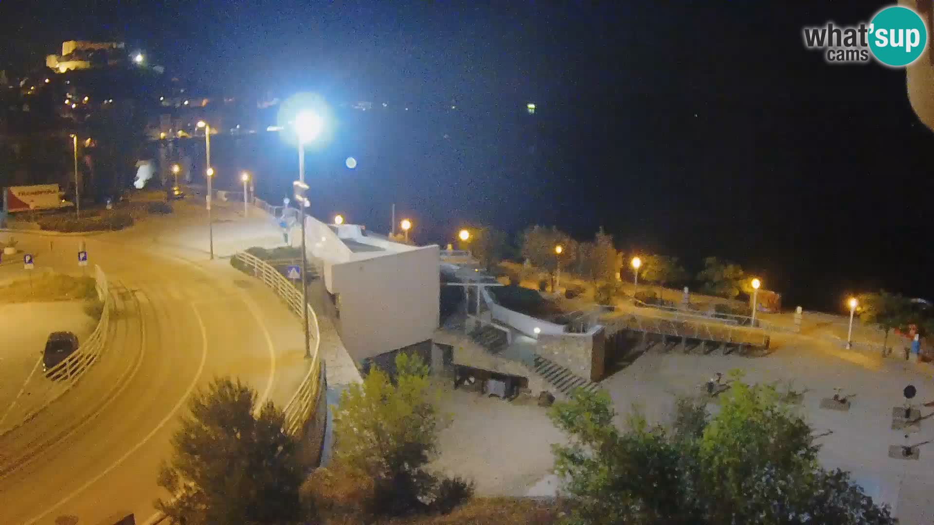 Šibenik webcam Beach Banj