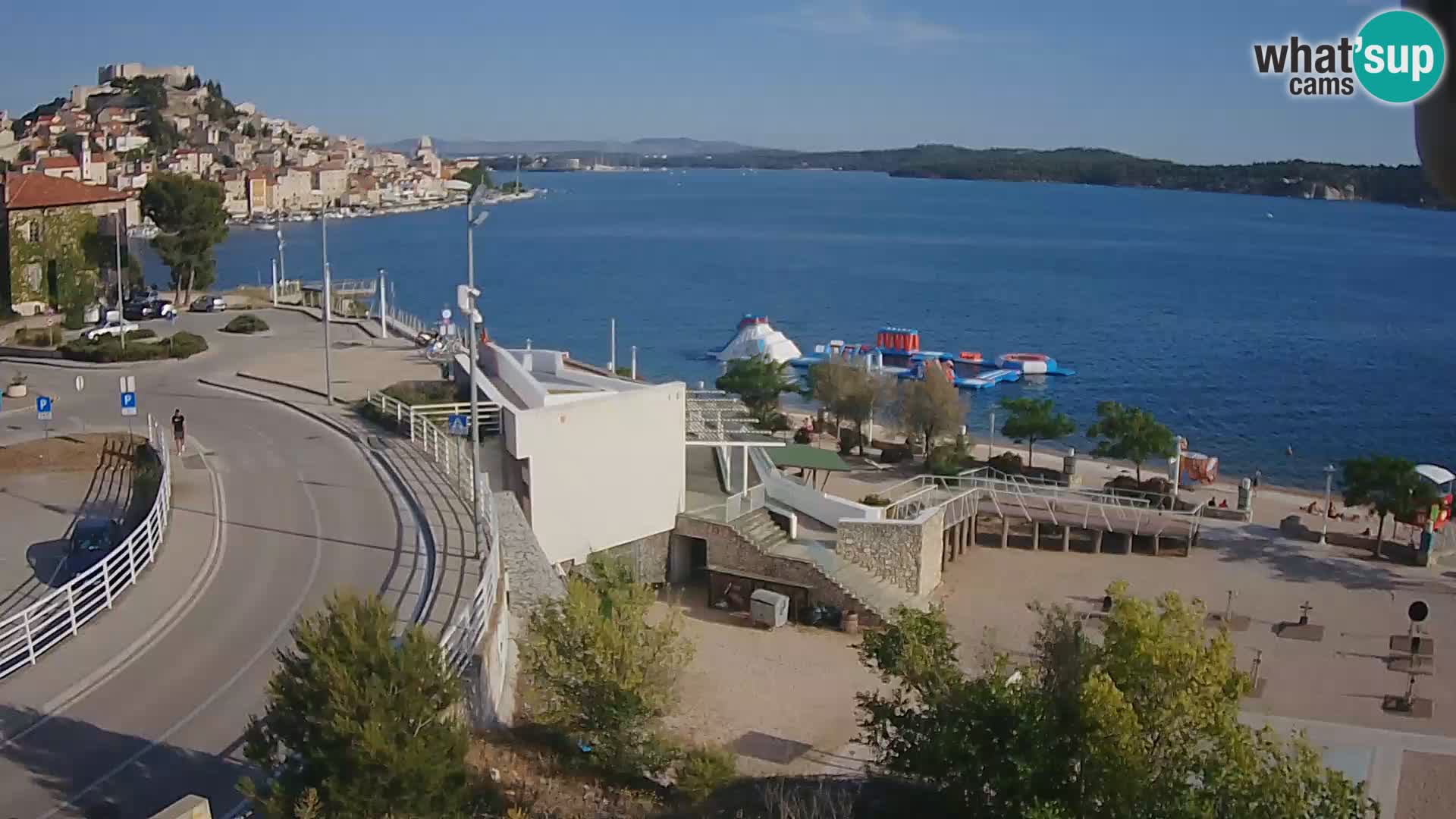 Live Cam Šibenik plage Banj