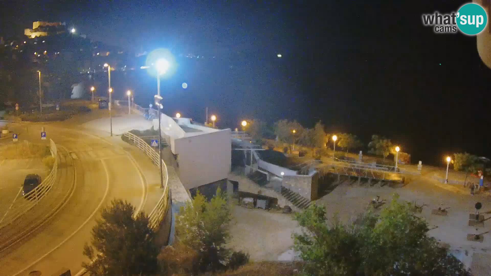 Livecam Sibenico spiaggia Banj