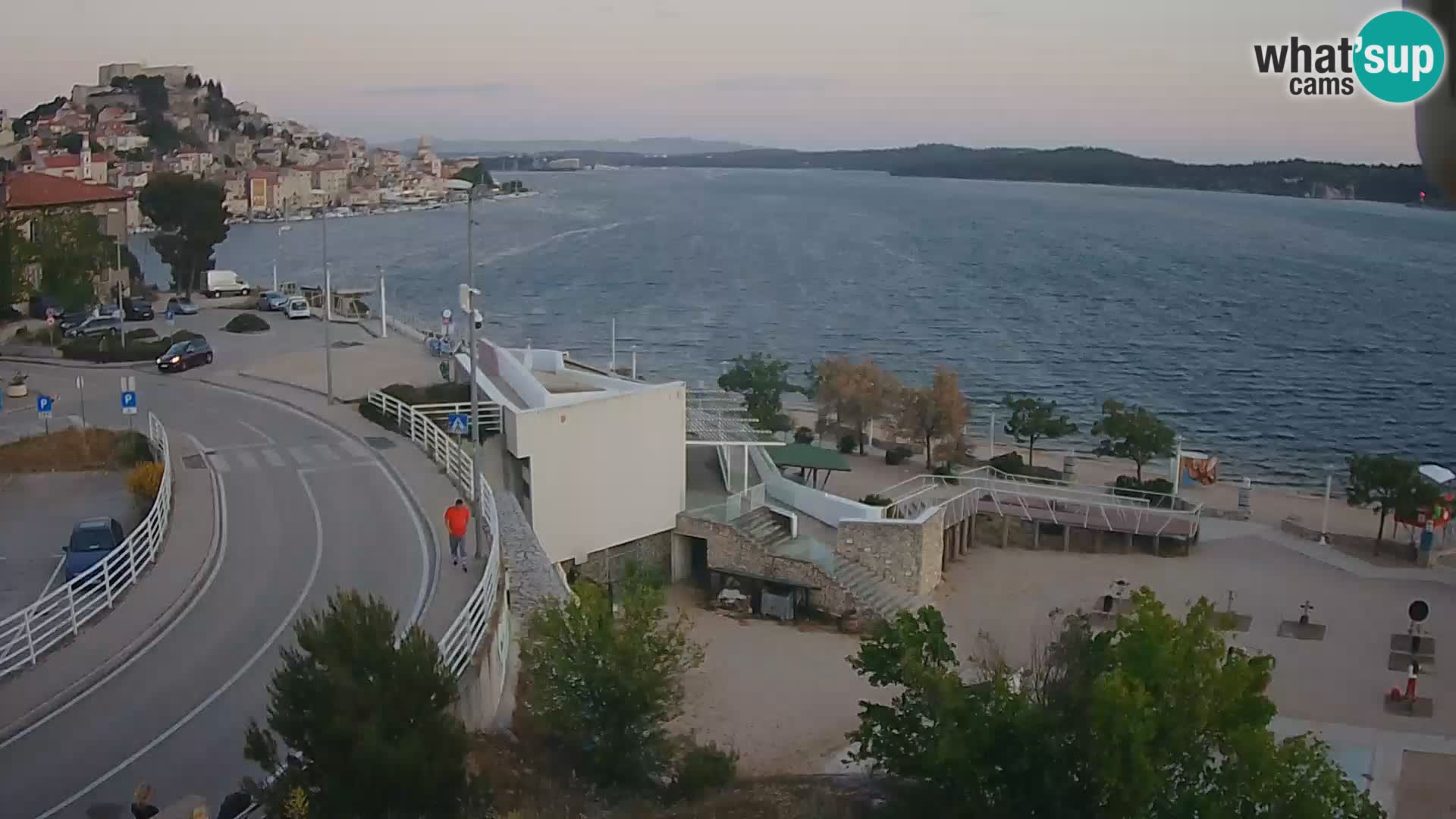 Šibenik webcam Beach Banj