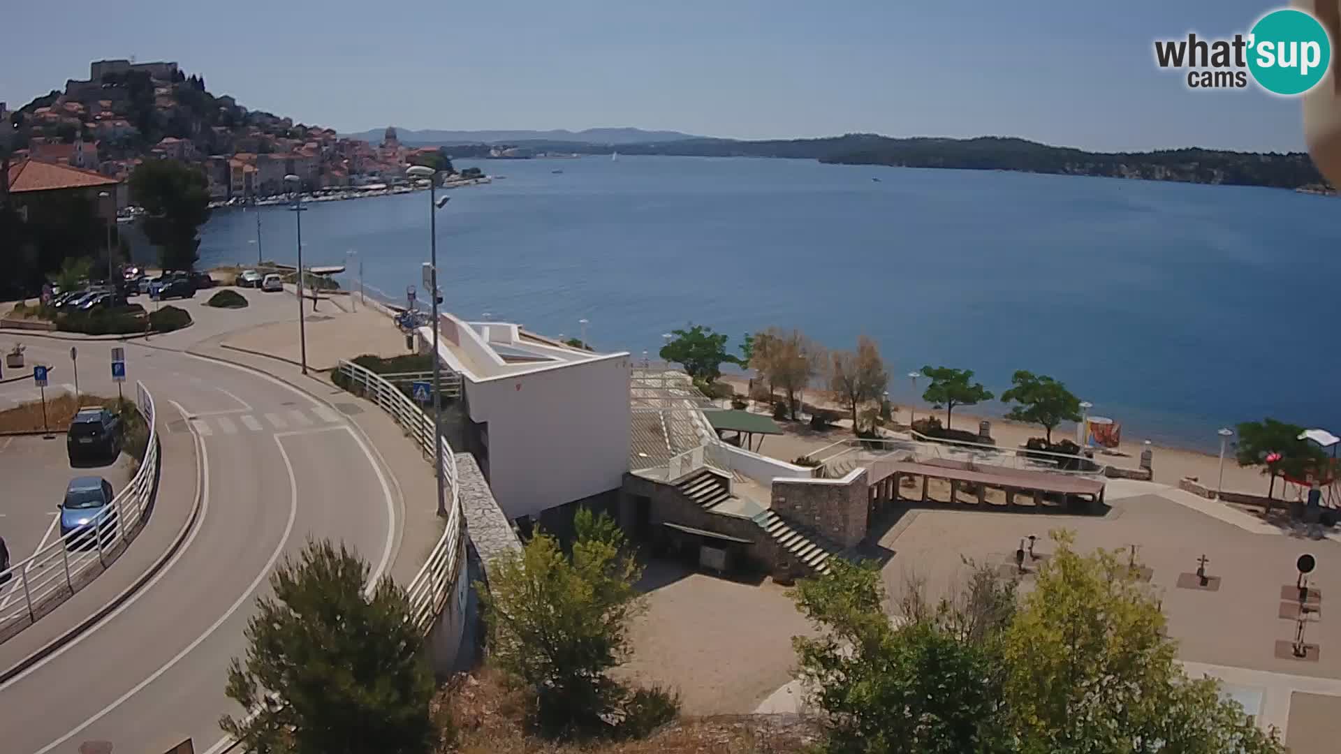 Live Cam Šibenik plage Banj