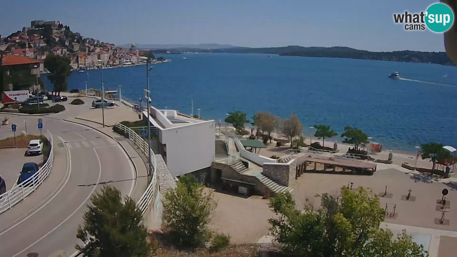 Live Cam Šibenik plage Banj