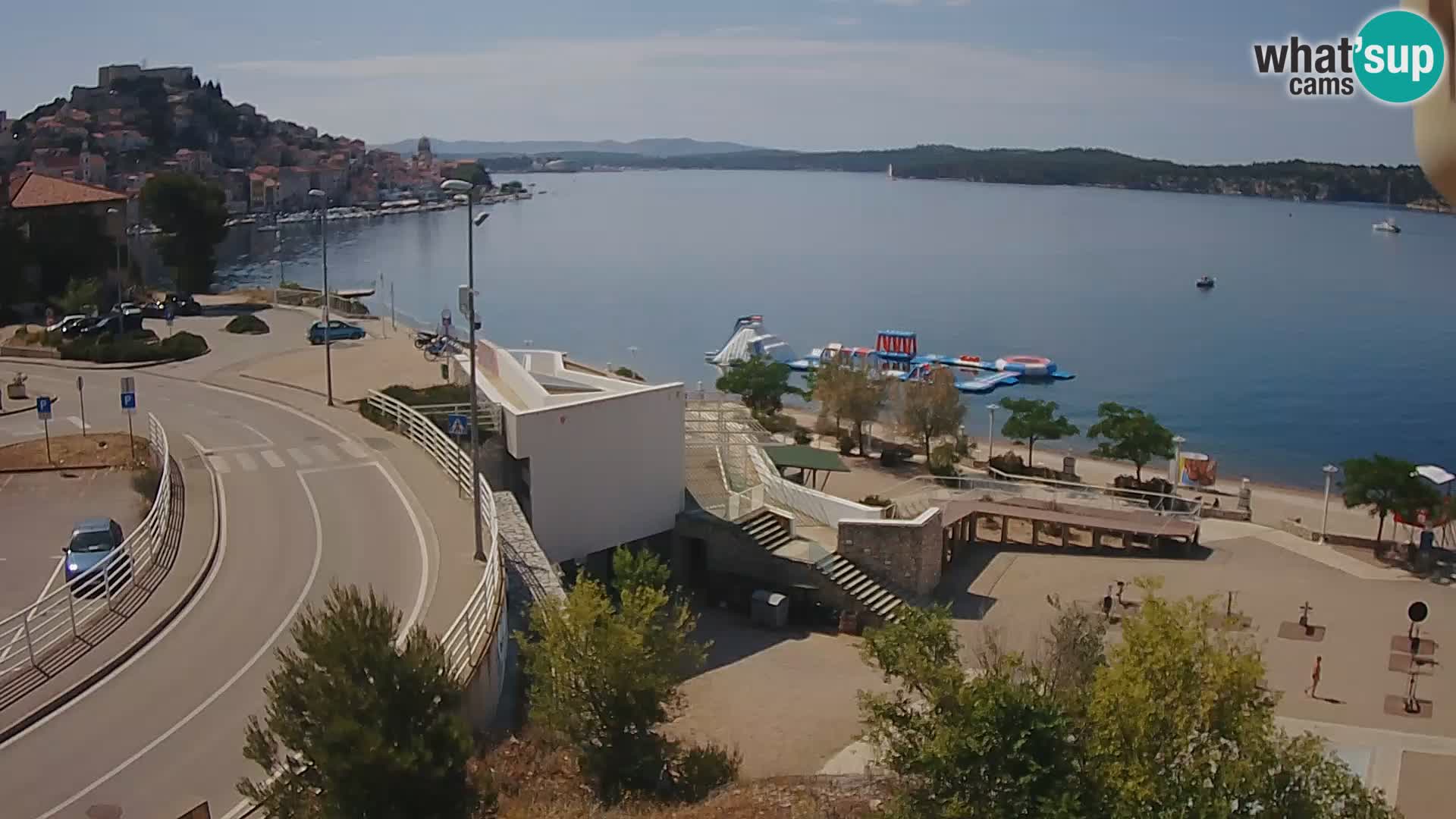 Live Cam Šibenik plage Banj