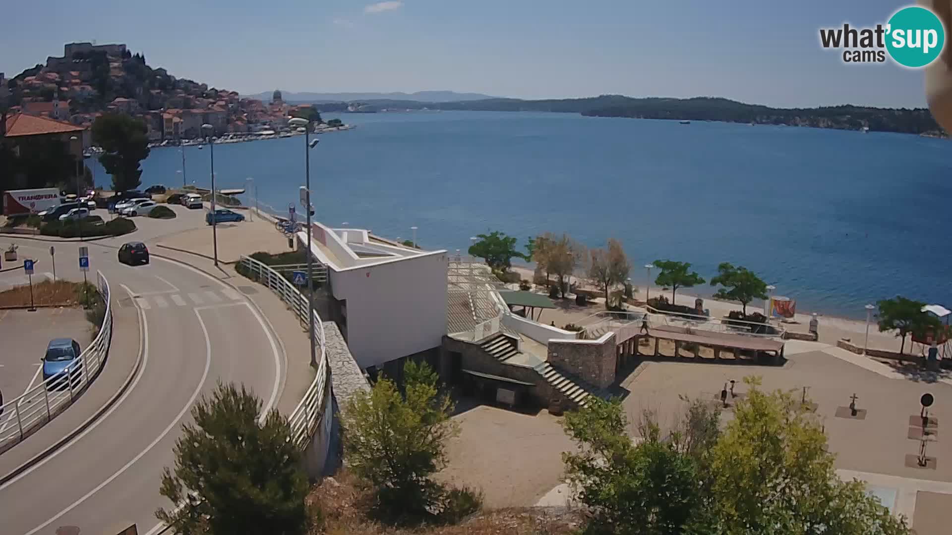 Live Cam Šibenik plage Banj