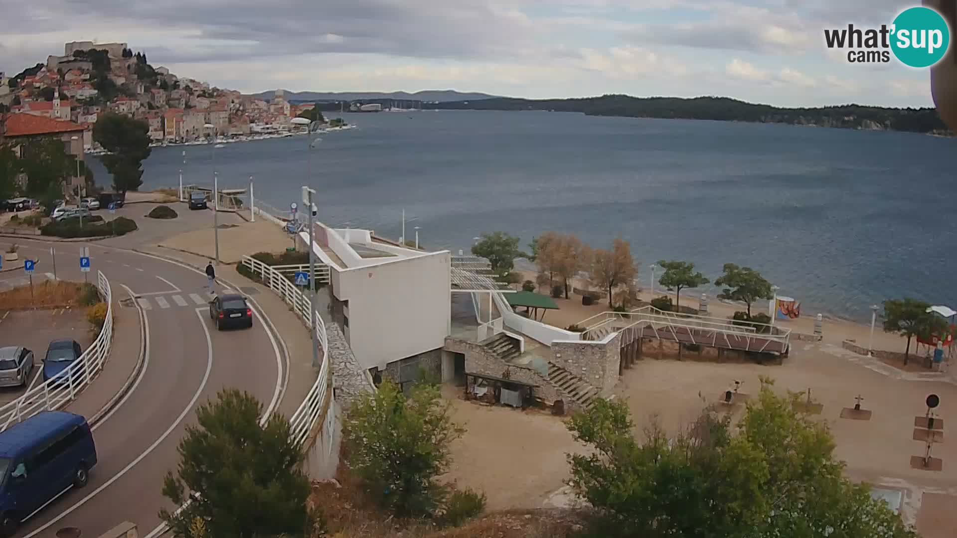 Live Cam Šibenik plage Banj
