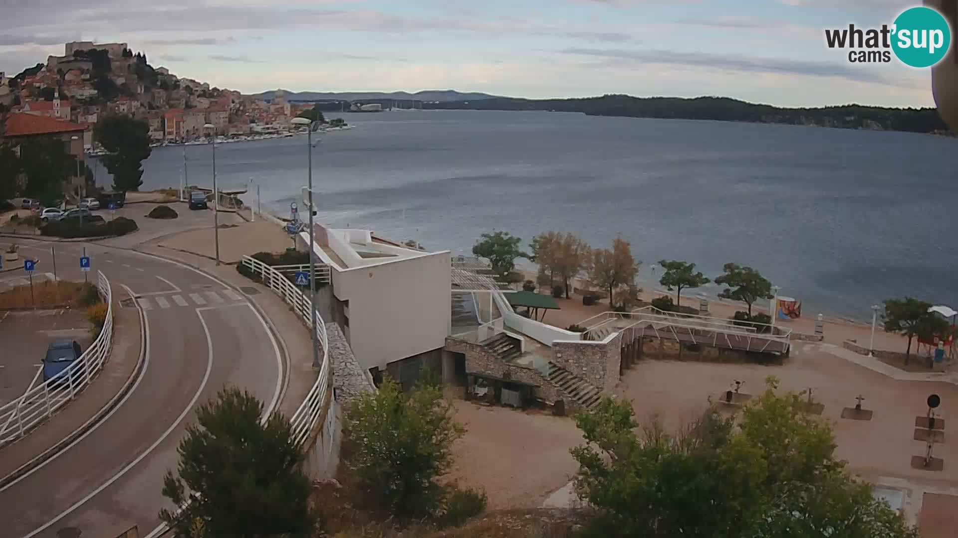 Kamera v živo Šibenik plaža Banj