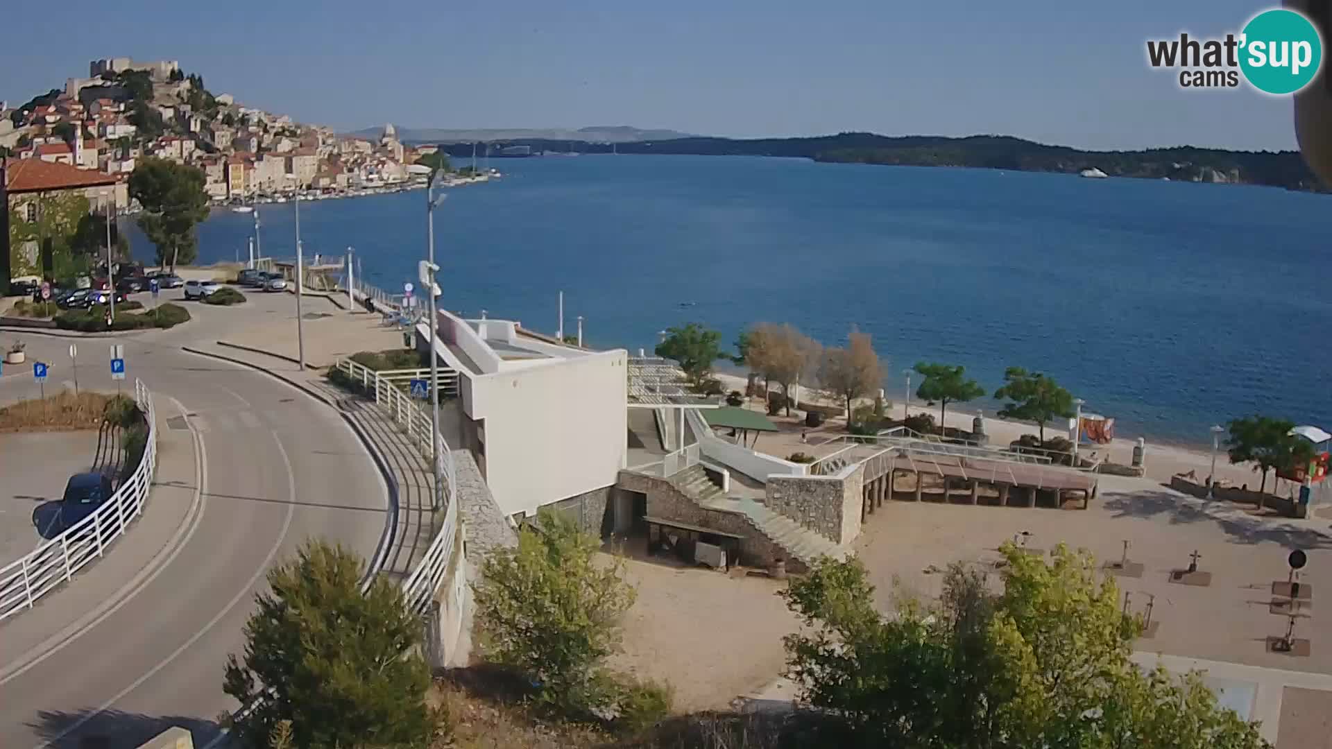 Live Cam Šibenik plage Banj