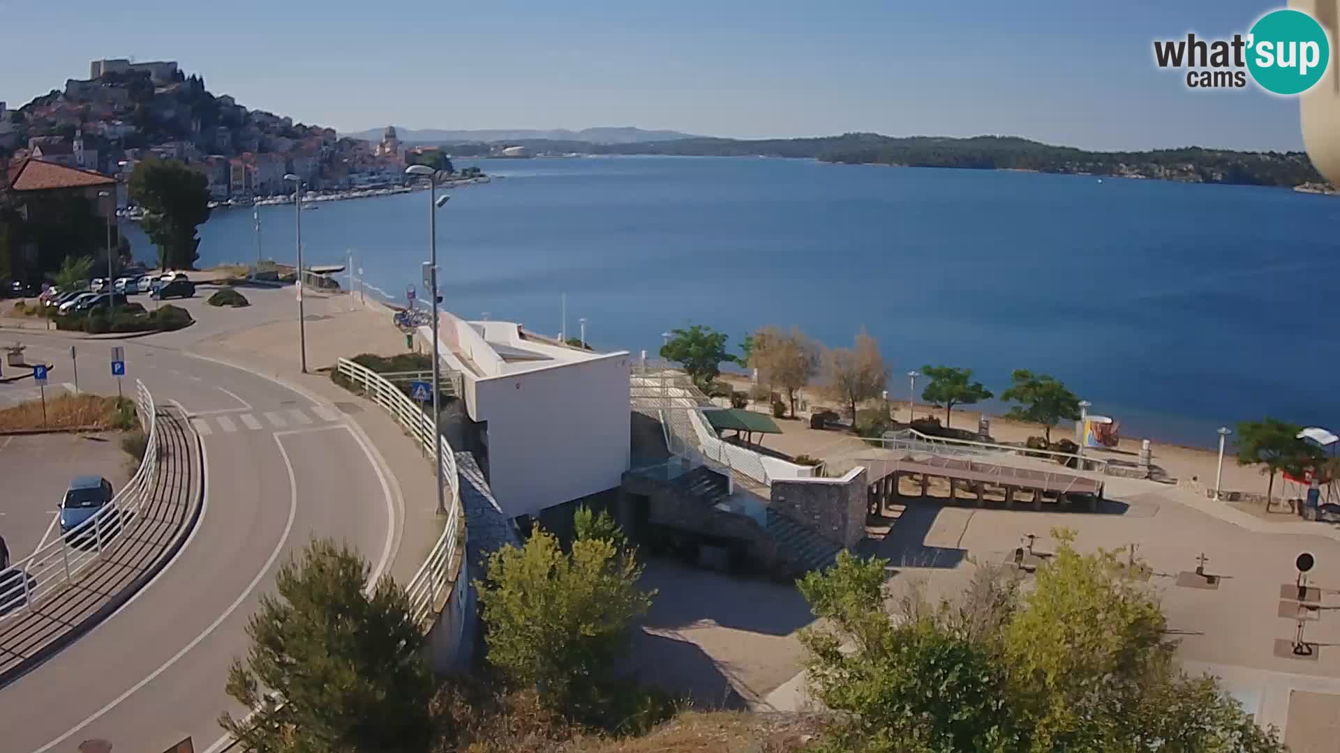 Live Cam Šibenik plage Banj