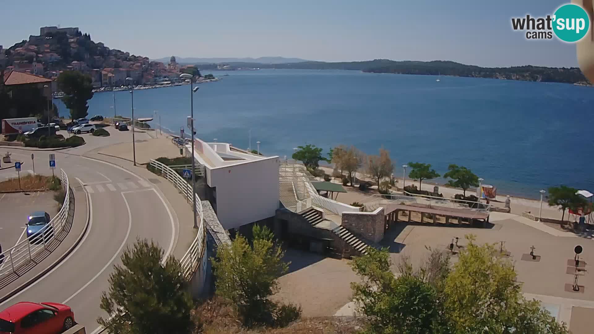 Live Cam Šibenik plage Banj
