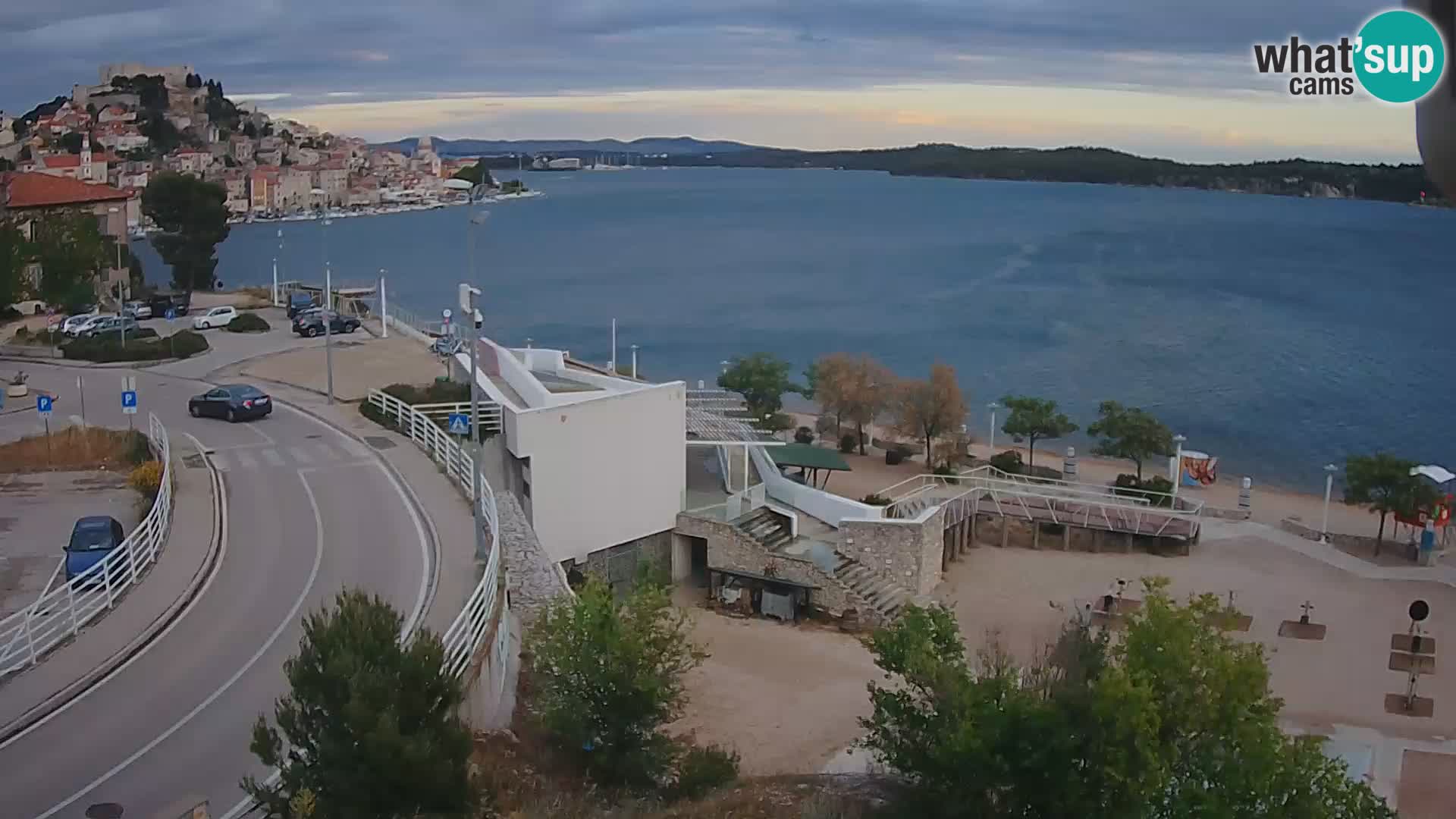Kamera v živo Šibenik plaža Banj
