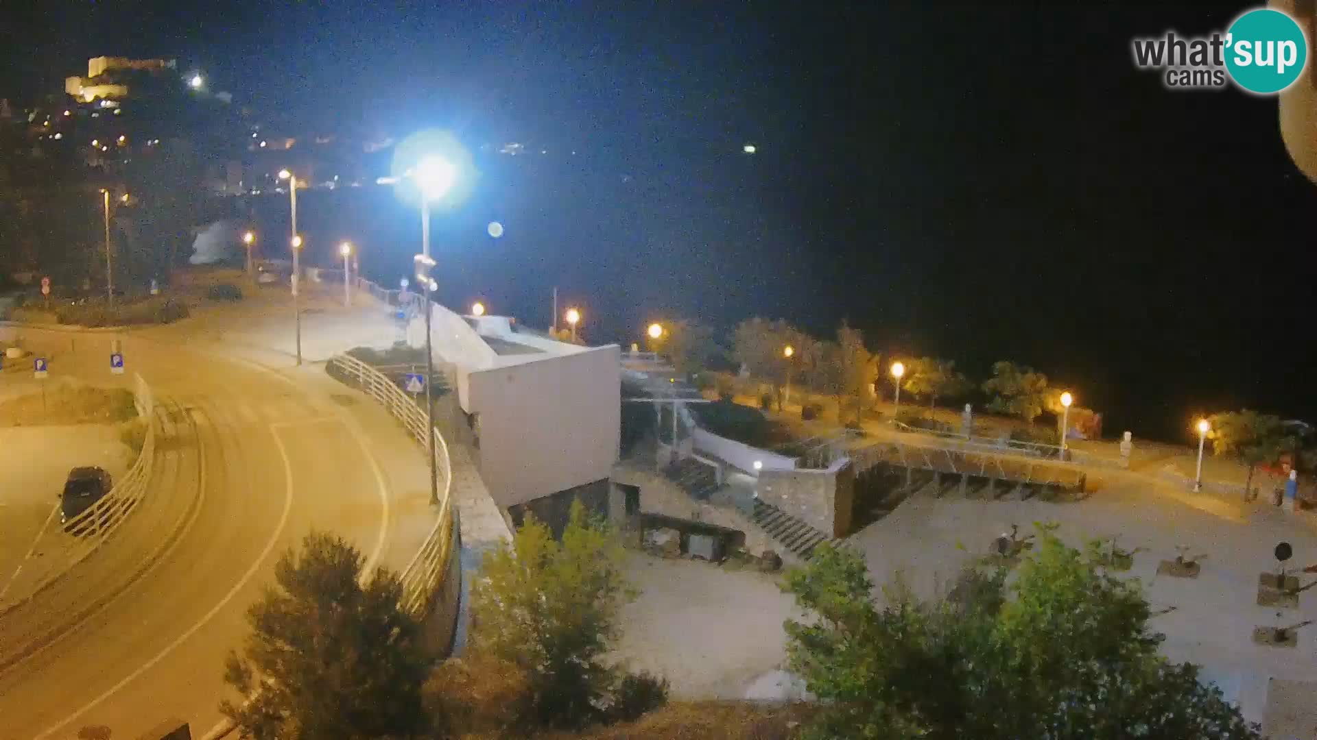 Live Cam Šibenik plage Banj