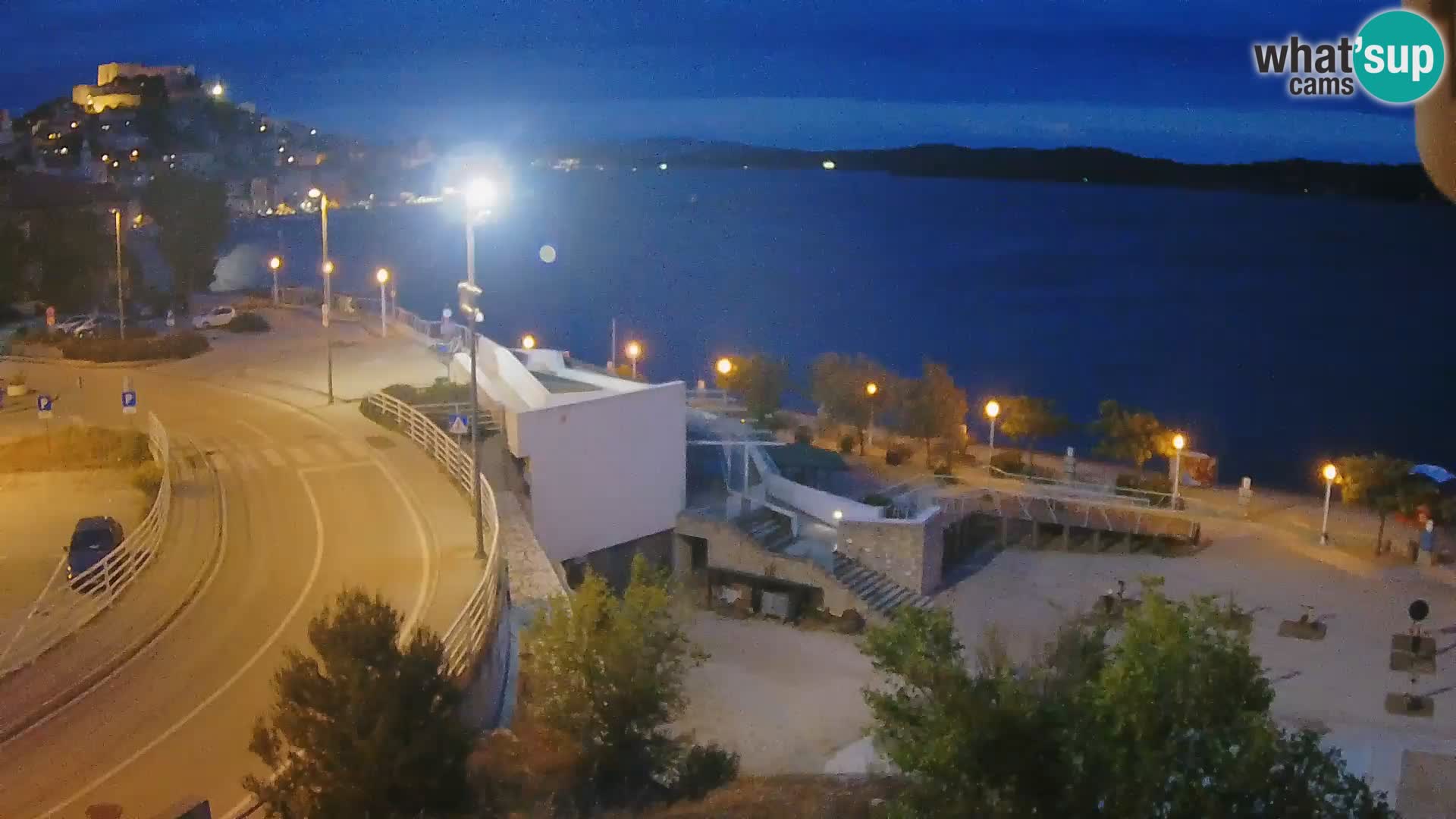 Web kamera Šibenik plaža Banj
