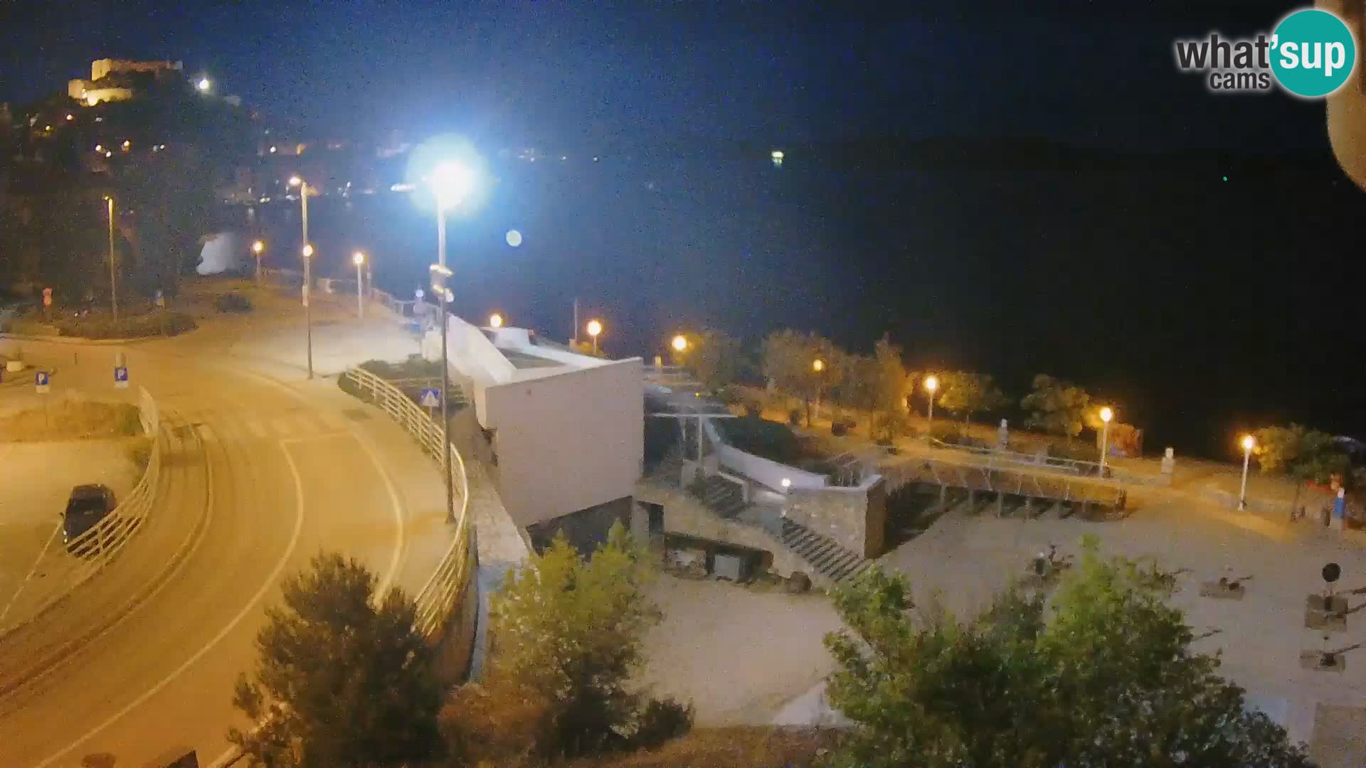 Livecam Sibenico spiaggia Banj