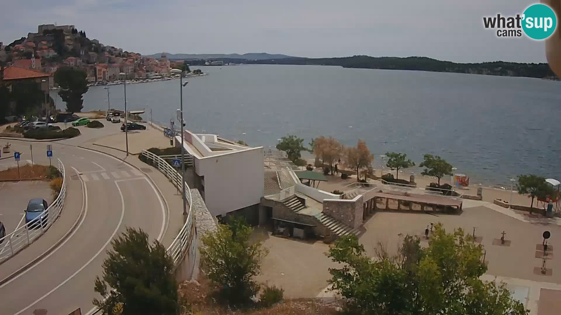 Šibenik webcam Beach Banj