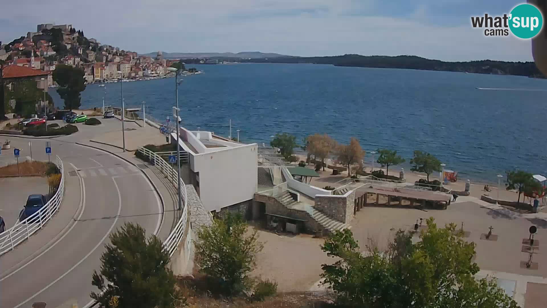 Web kamera Šibenik plaža Banj