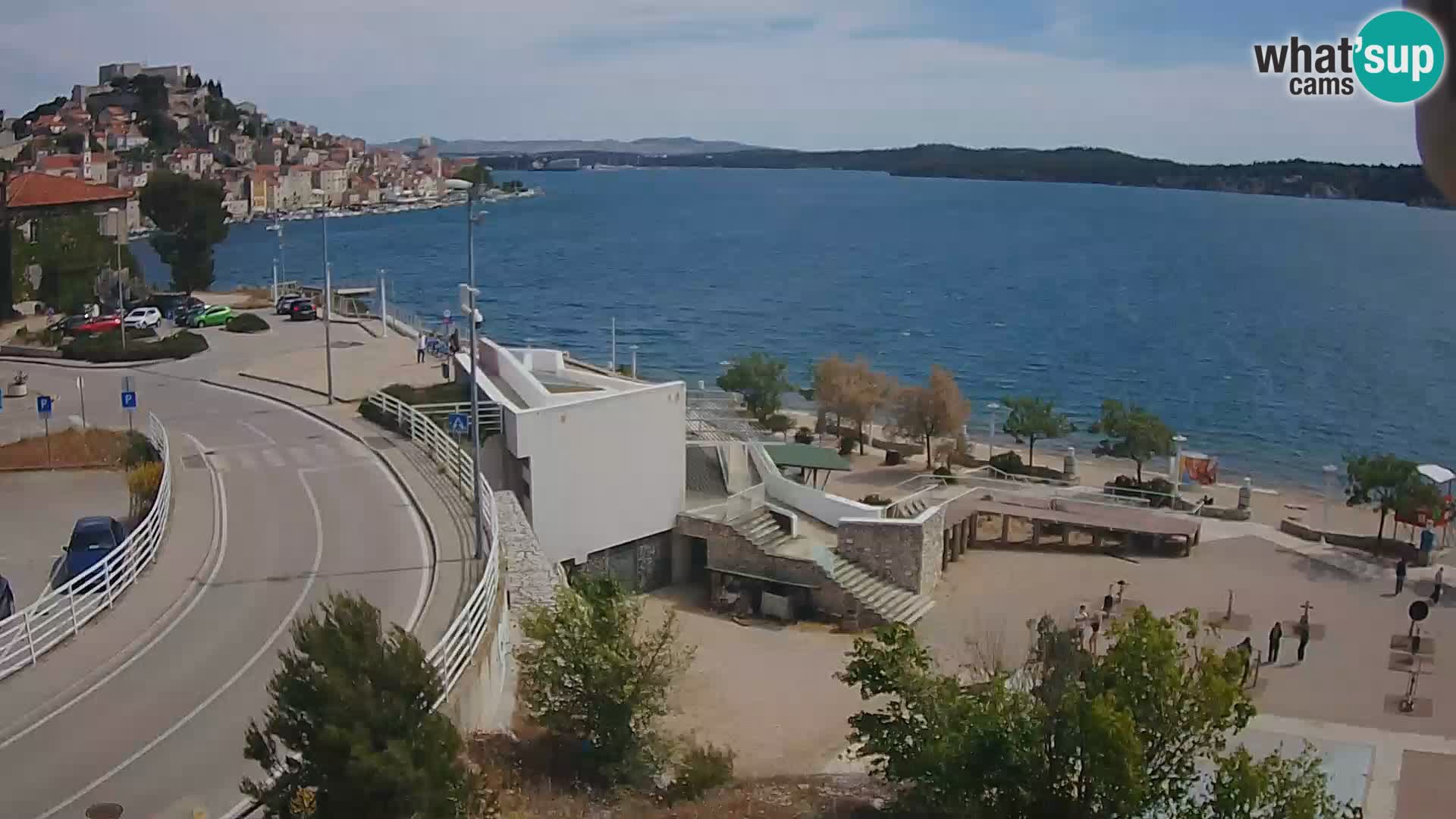 Live Cam Šibenik plage Banj