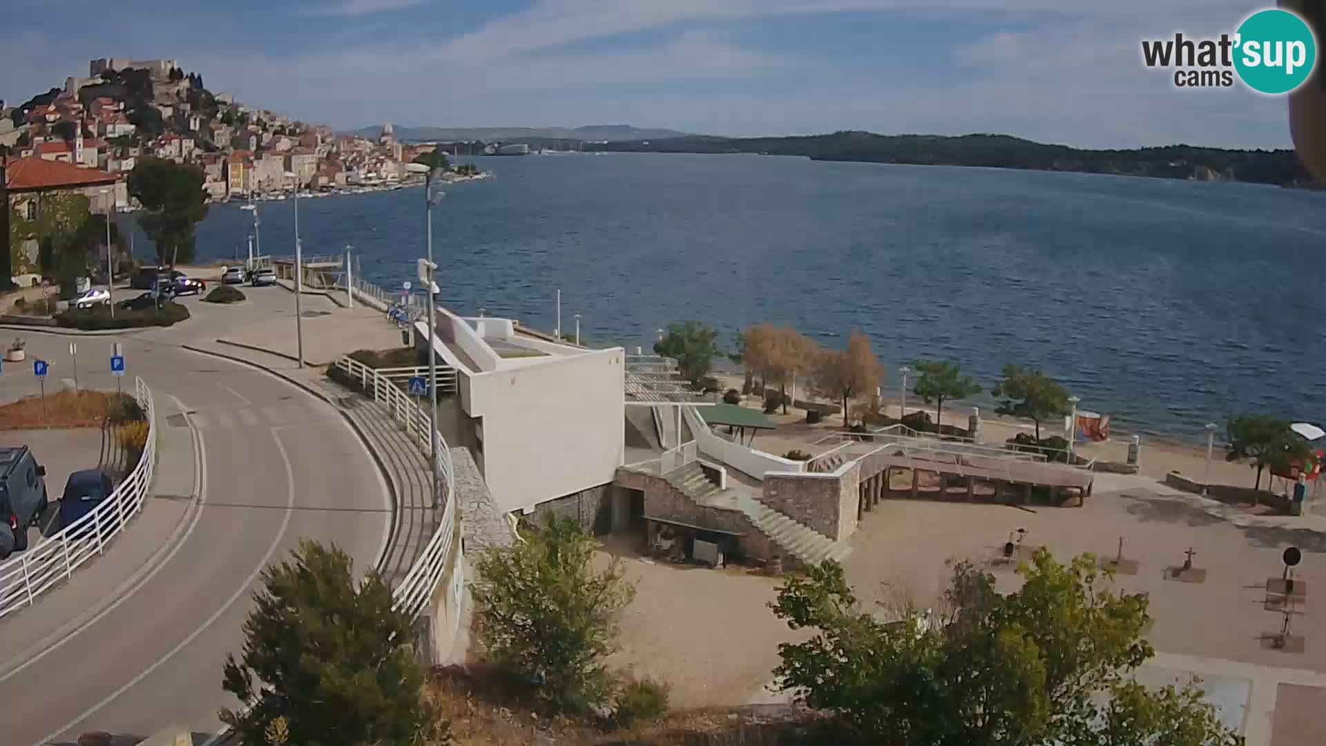 Webcam Šibenik Strand Banj