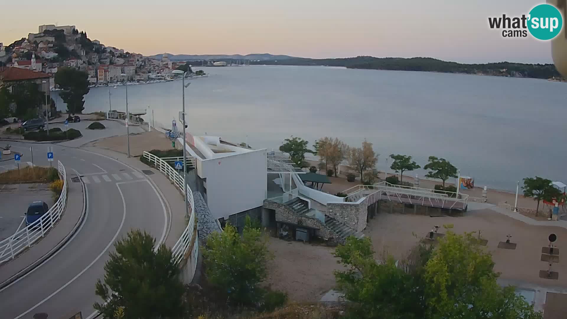 Web kamera Šibenik plaža Banj