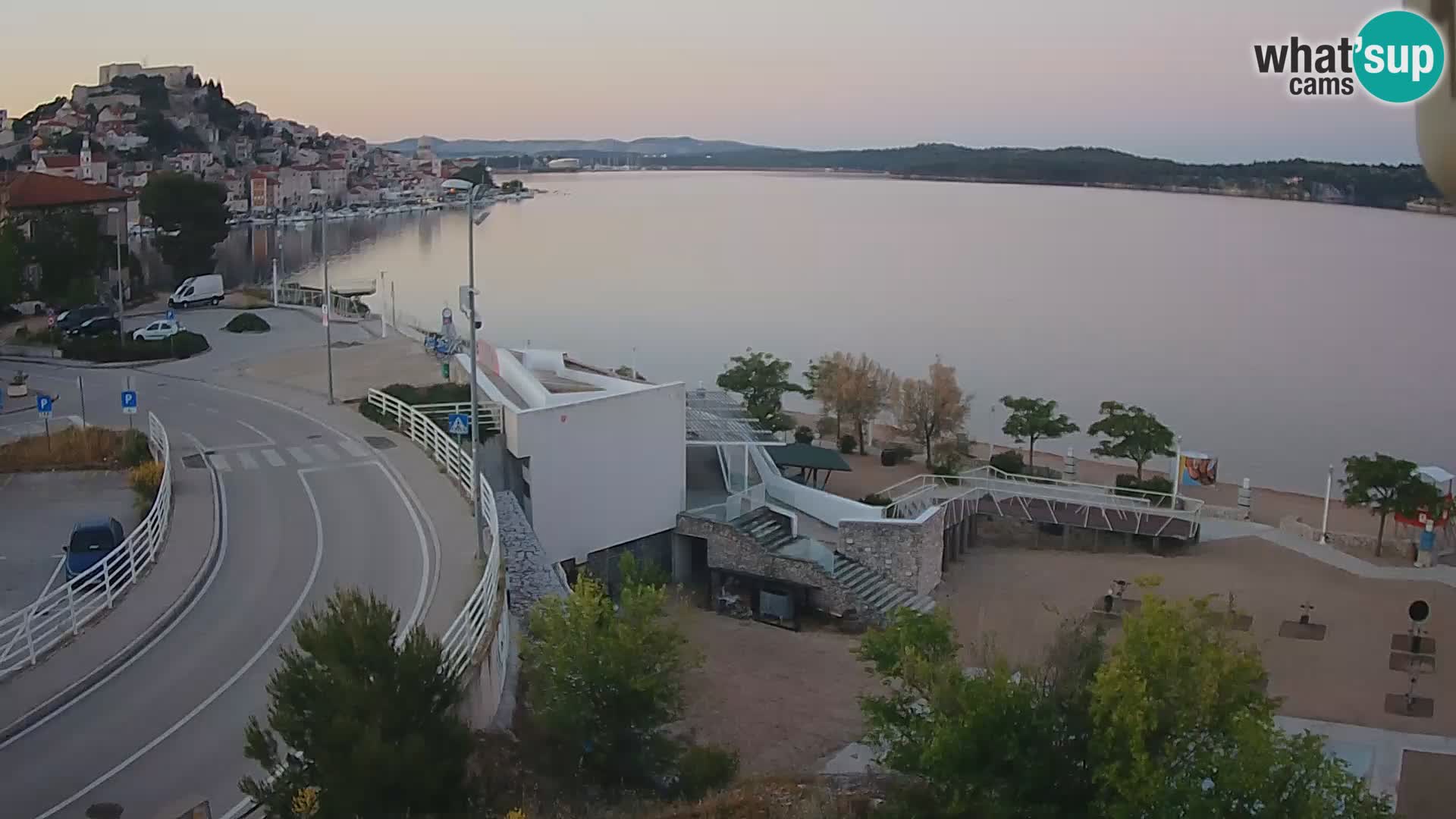 Šibenik webcam Beach Banj