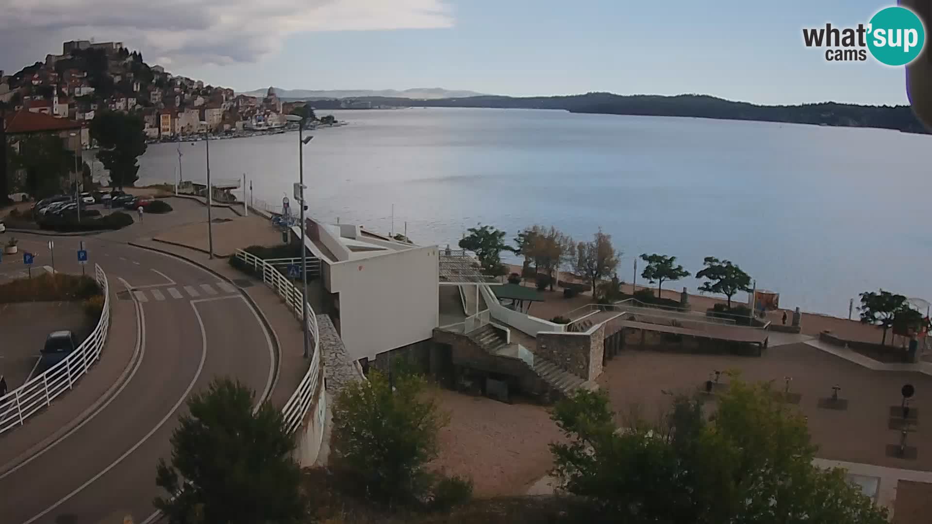 Šibenik webcam Beach Banj