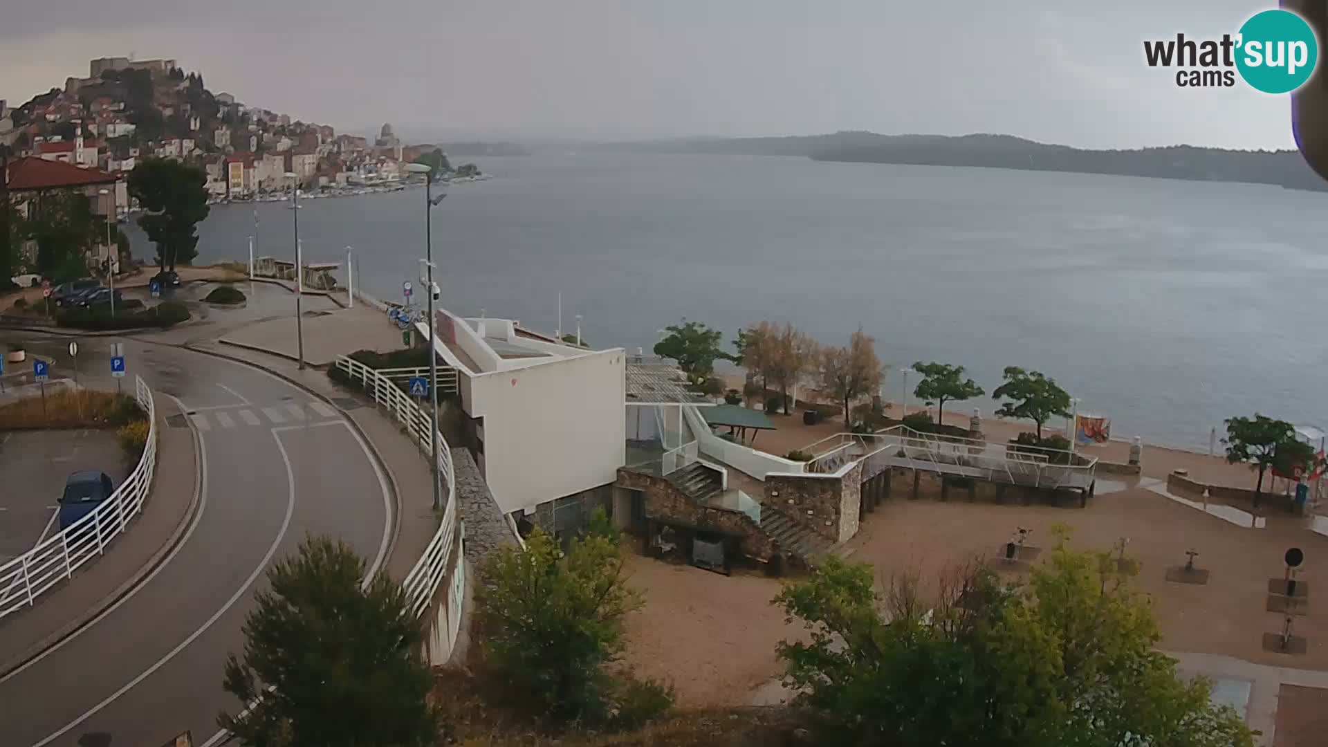 Web kamera Šibenik plaža Banj
