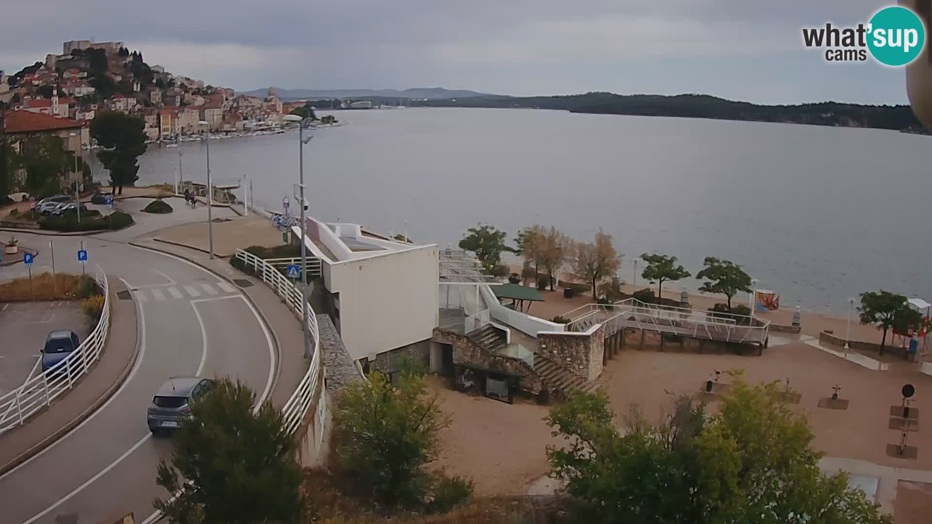 Web kamera Šibenik plaža Banj