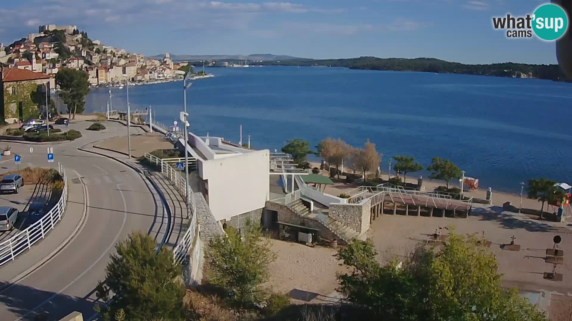 Kamera v živo Šibenik plaža Banj
